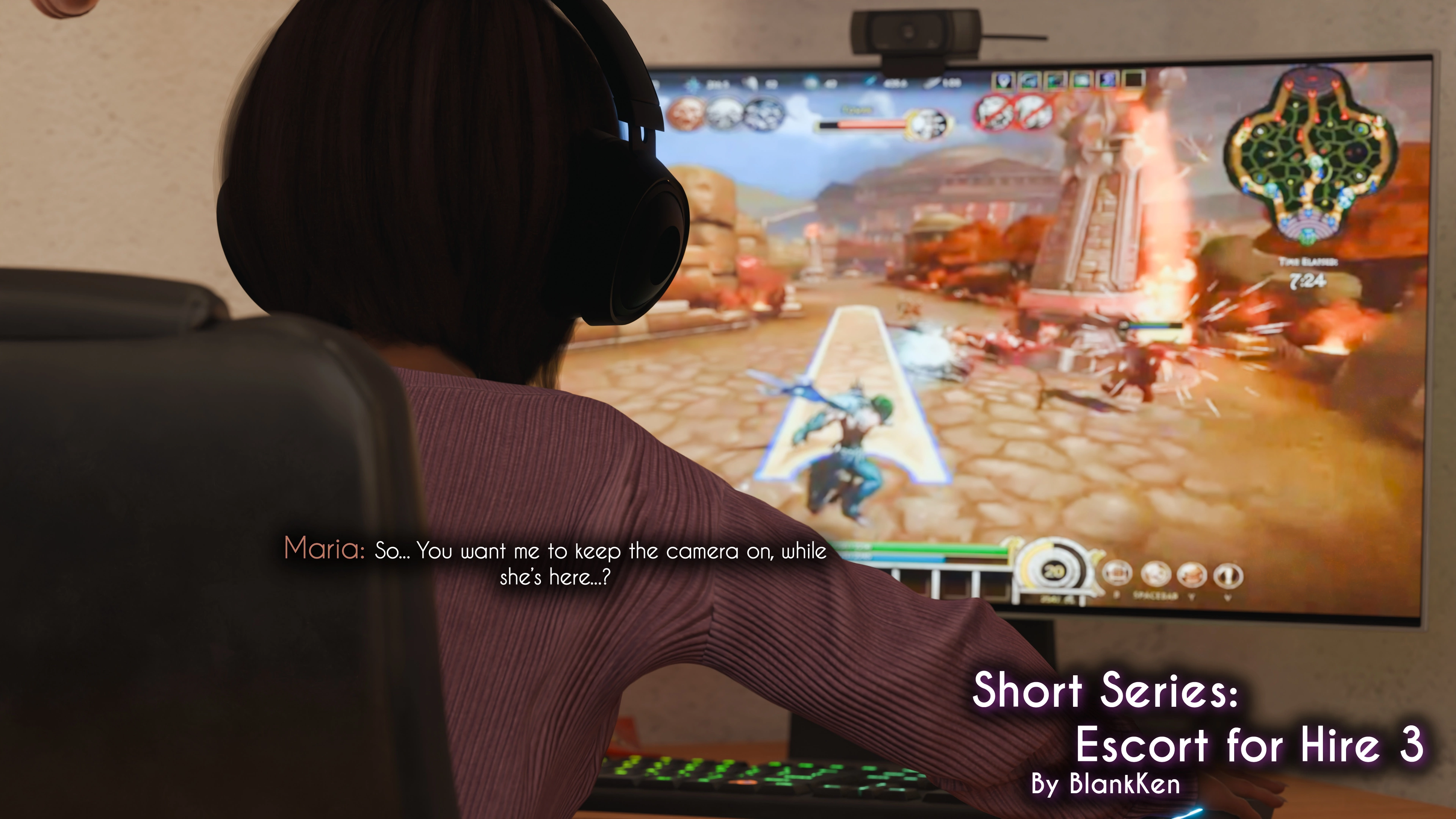 Escort for Hire [BlankKen] - Escort for Hire 3 - Page 1