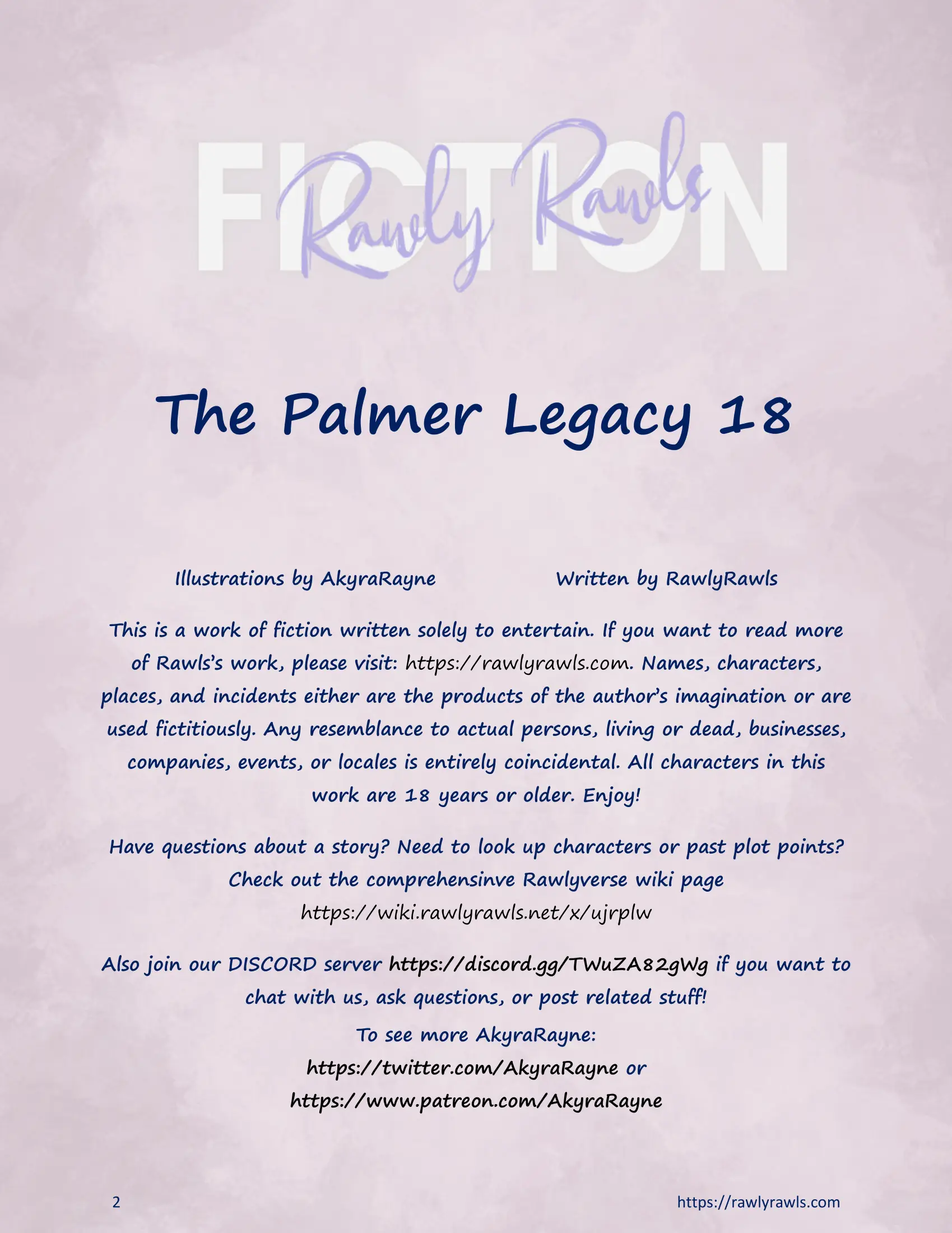 The Palmer Legacy [AkyraRayne] - 18 . The Palmer Legacy - Chapter 18 [AkyraRayne] - Page 2