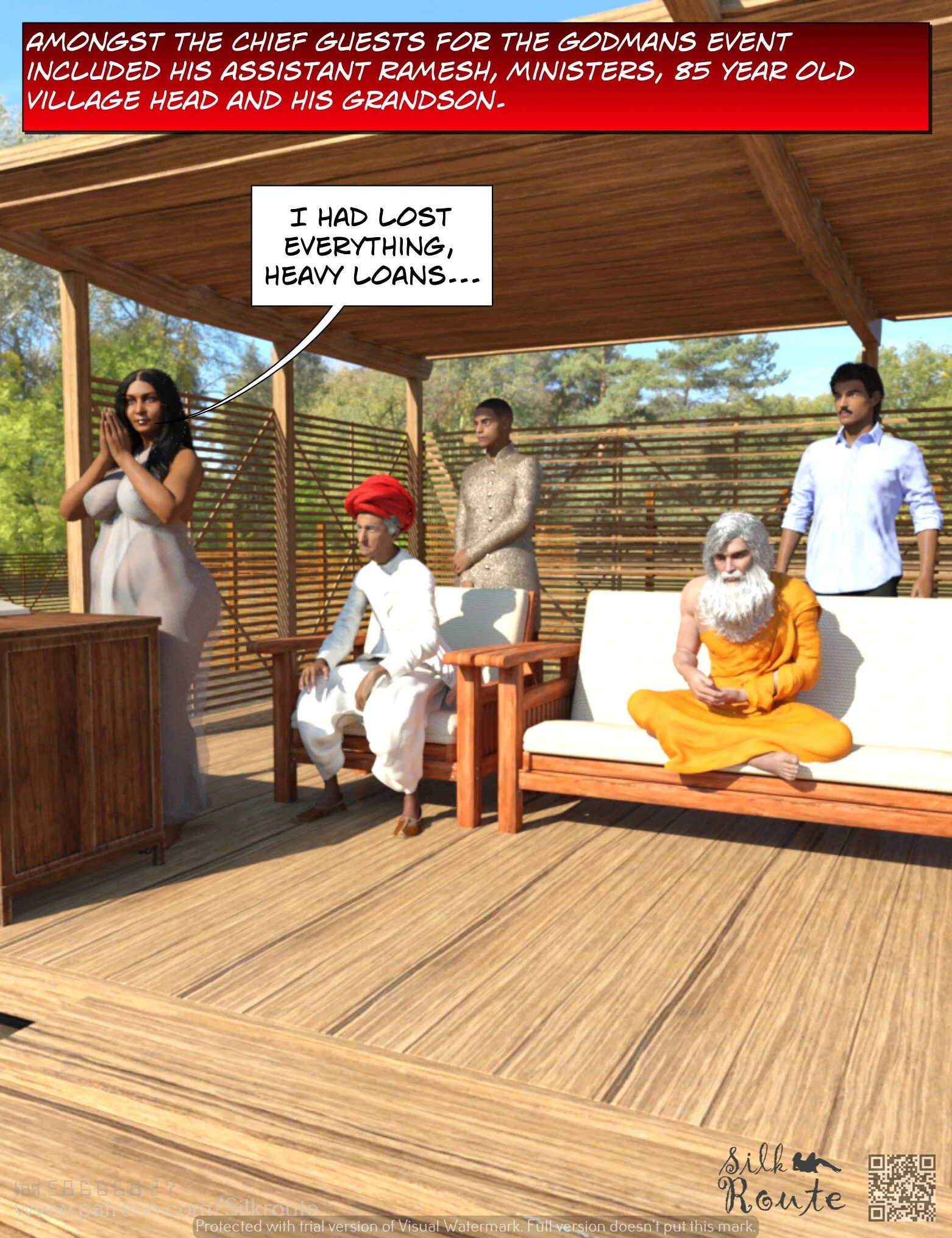 Rani Aunty [Indian Porn] - 1 . Rani Aunty - Chapter 1 [Silk Route] - Page 3