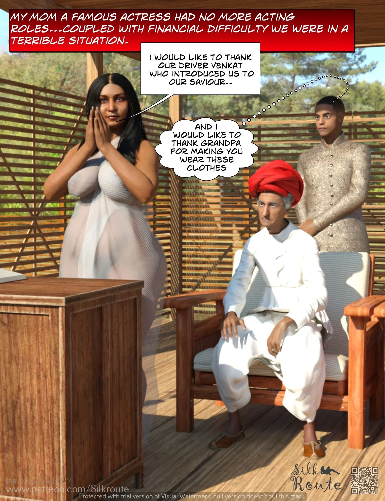 Rani Aunty [Indian Porn] - 1 . Rani Aunty - Chapter 1 [Silk Route] - Page 4