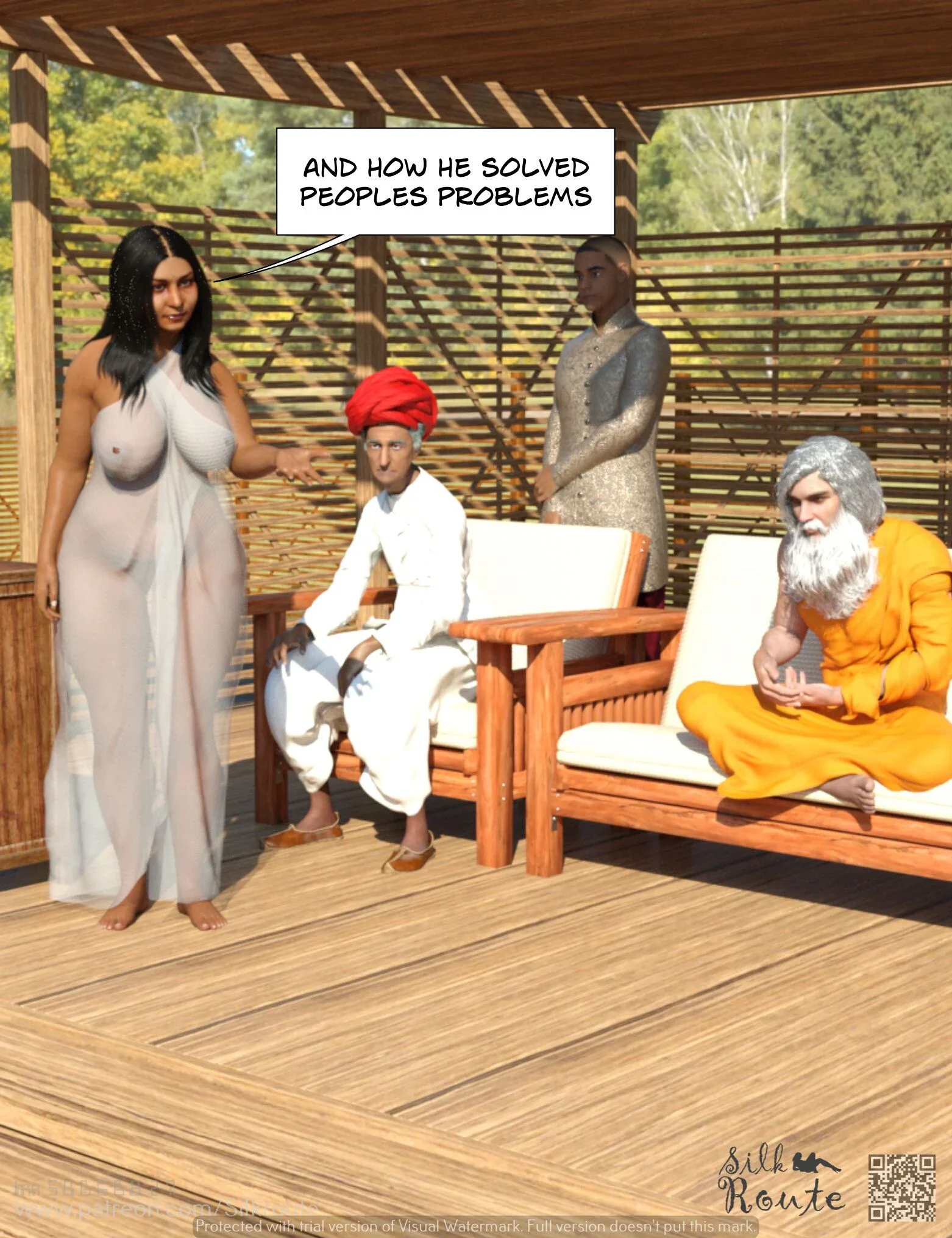 Rani Aunty [Indian Porn] - 1 . Rani Aunty - Chapter 1 [Silk Route] - Page 7