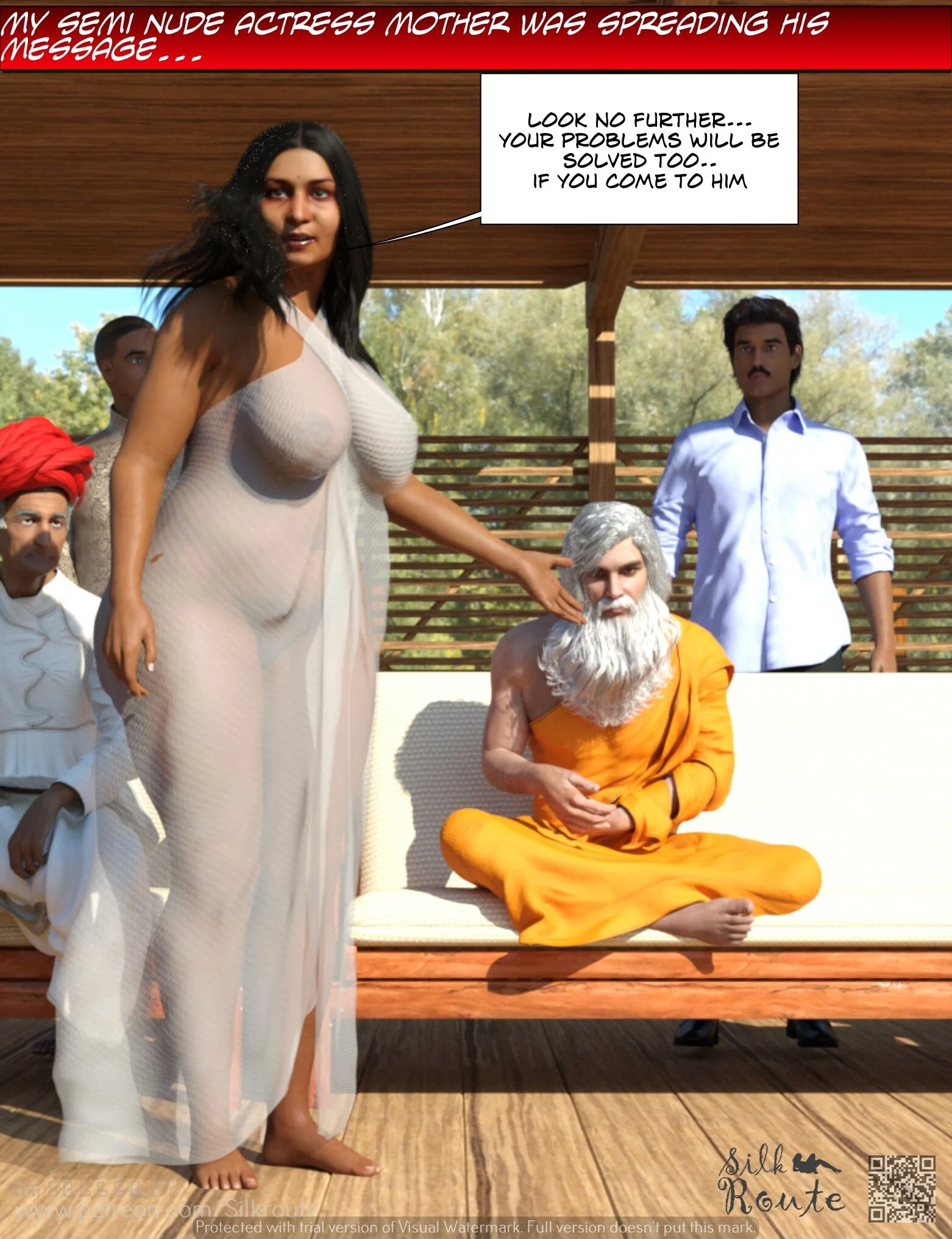 Rani Aunty [Indian Porn] - 1 . Rani Aunty - Chapter 1 [Silk Route] - Page 9