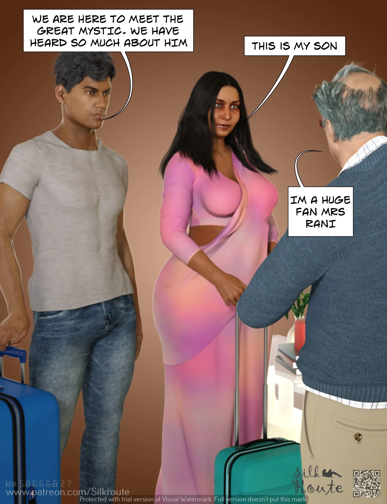 Rani Aunty [Indian Porn] - 1 . Rani Aunty - Chapter 1 [Silk Route] - Page 14