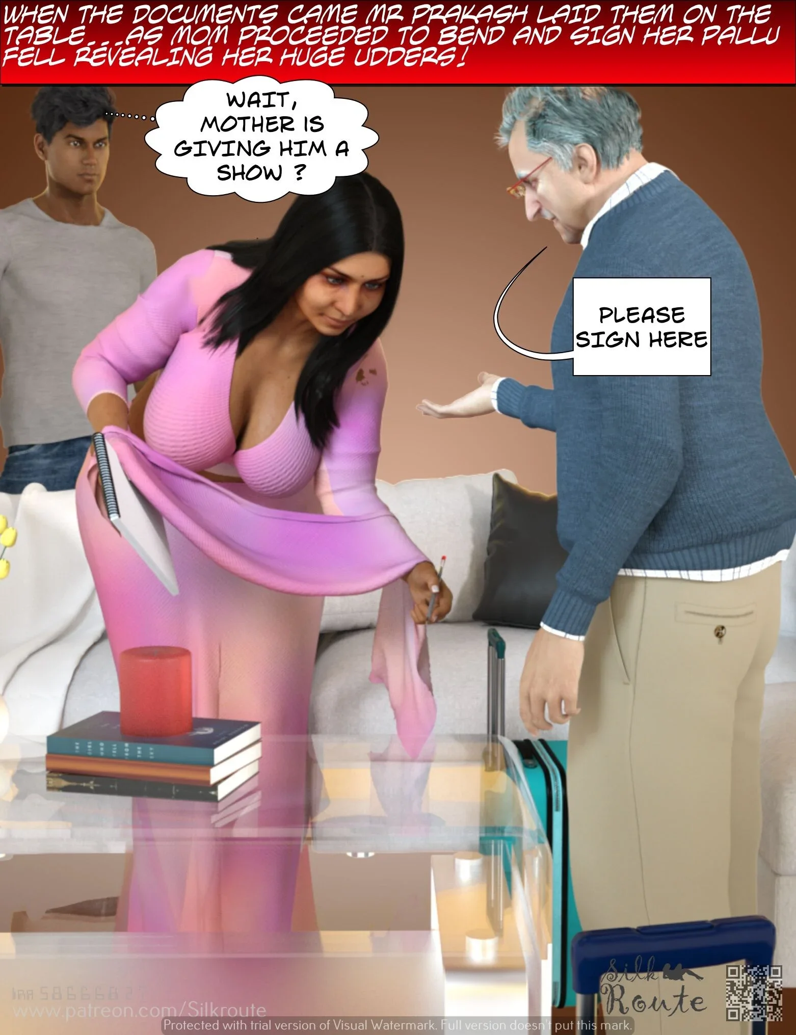 Rani Aunty [Indian Porn] - 1 . Rani Aunty - Chapter 1 [Silk Route] - Page 18