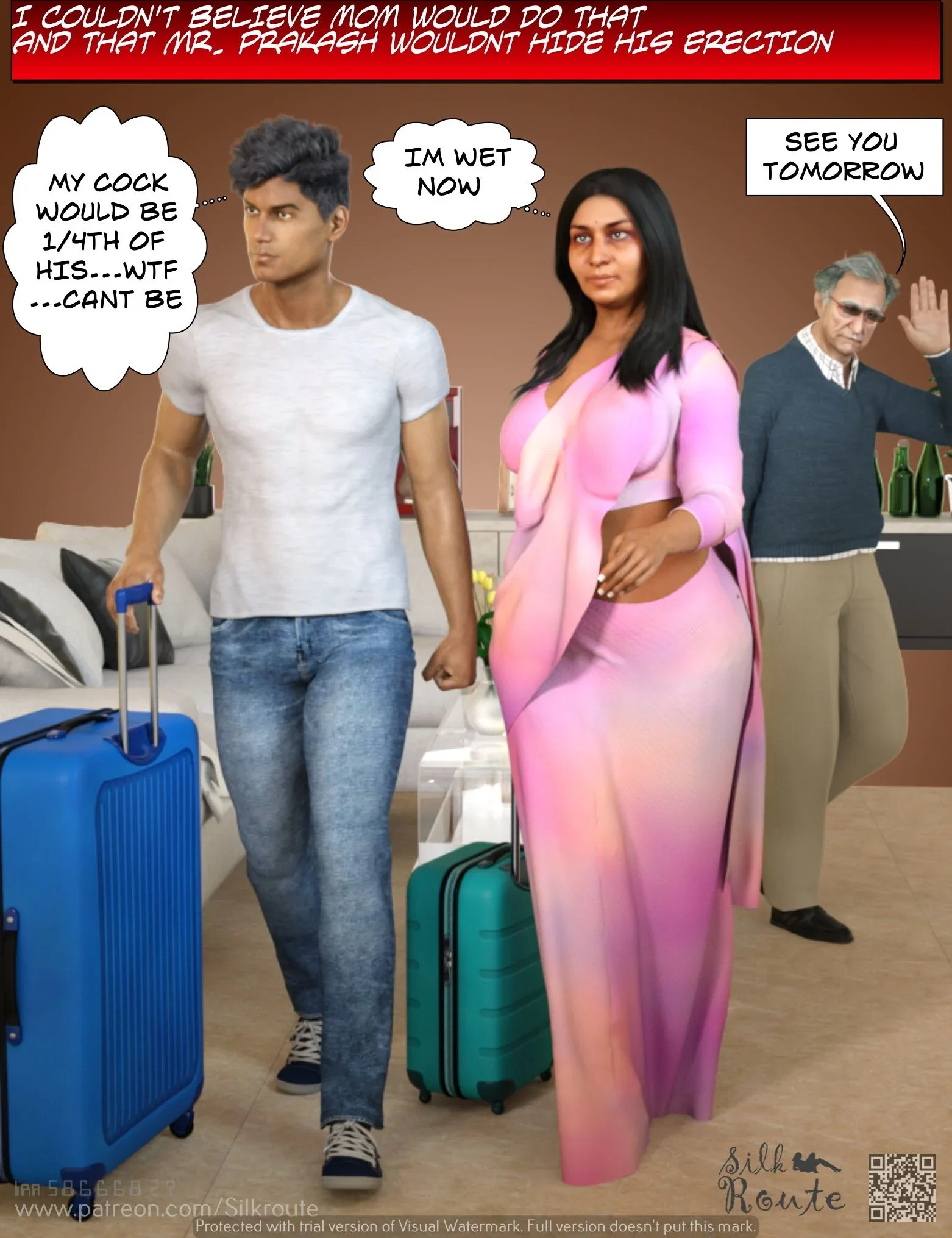 Rani Aunty [Indian Porn] - 1 . Rani Aunty - Chapter 1 [Silk Route] - Page 22