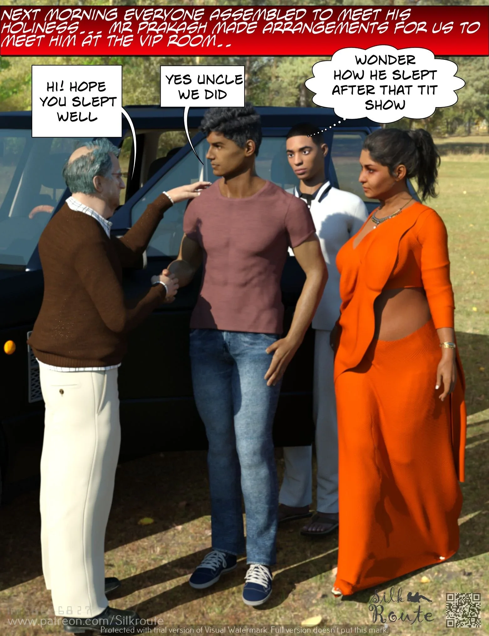 Rani Aunty [Indian Porn] - 1 . Rani Aunty - Chapter 1 [Silk Route] - Page 23