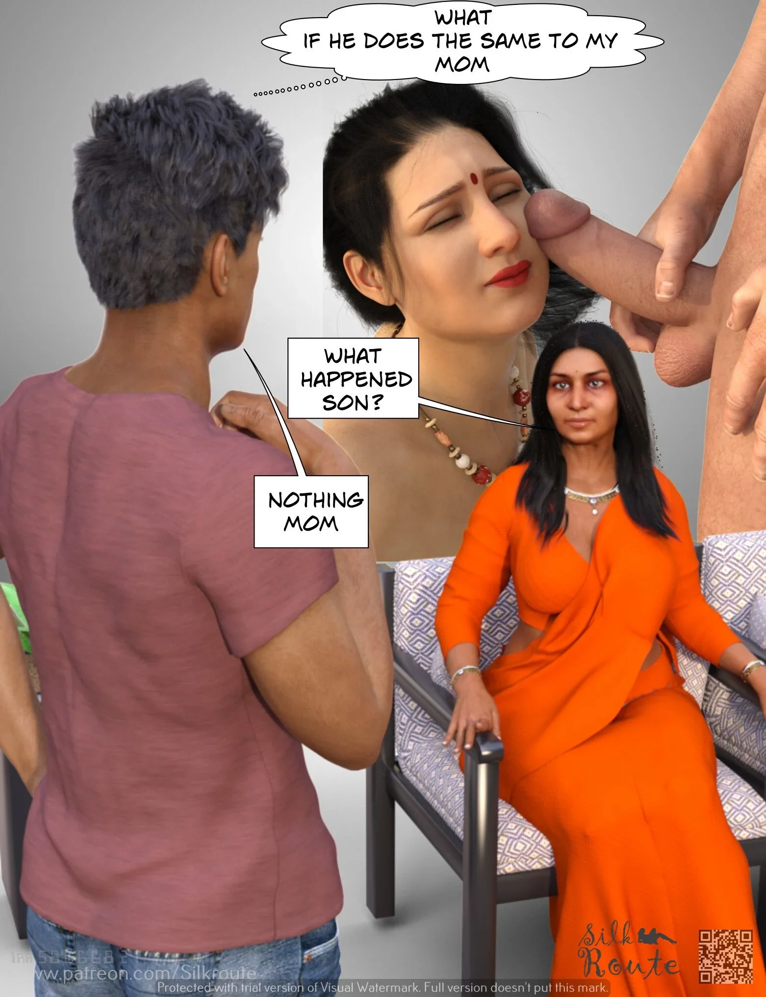 Rani Aunty [Indian Porn] - 1 . Rani Aunty - Chapter 1 [Silk Route] - Page 34