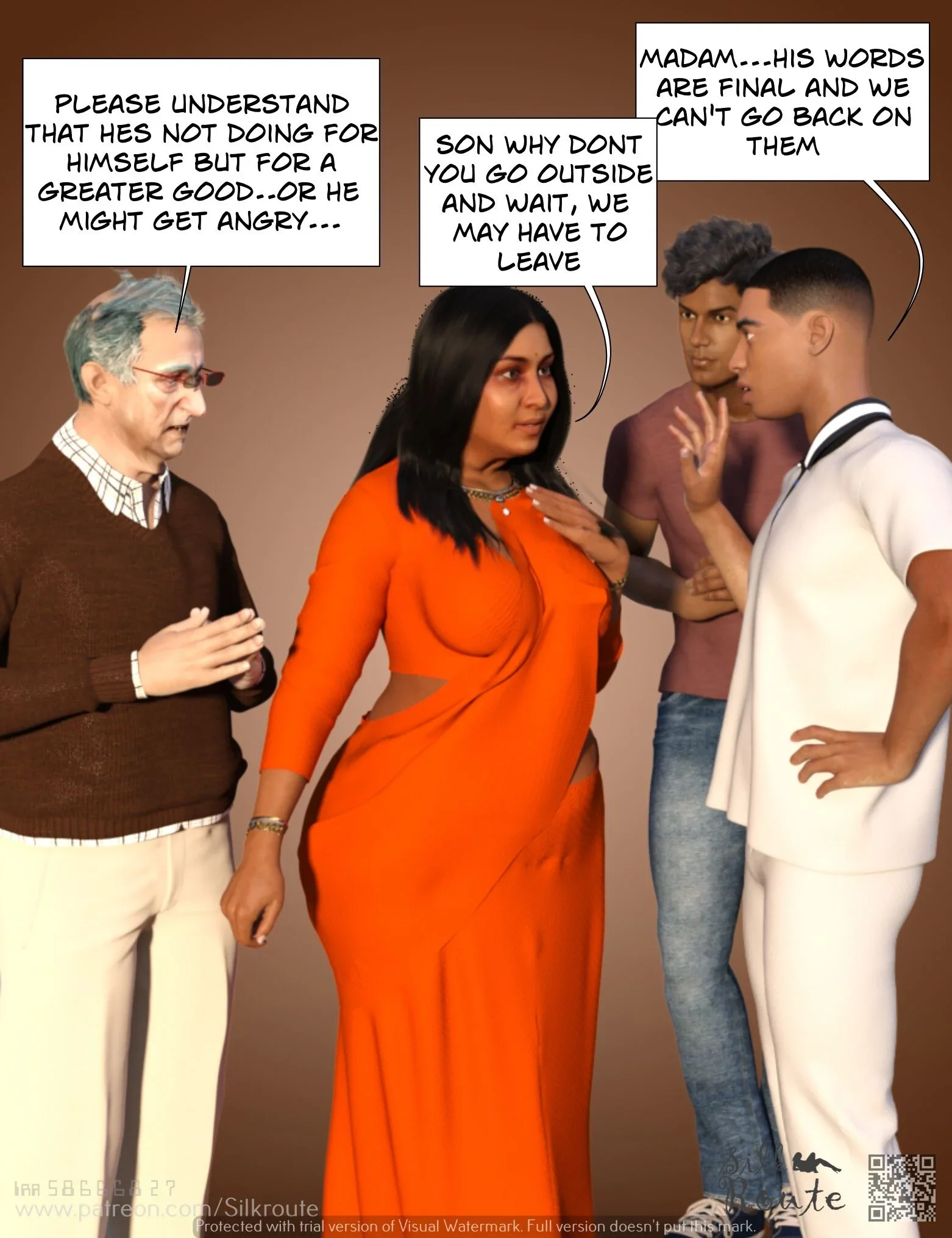 Rani Aunty [Indian Porn] - 1 . Rani Aunty - Chapter 1 [Silk Route] - Page 42