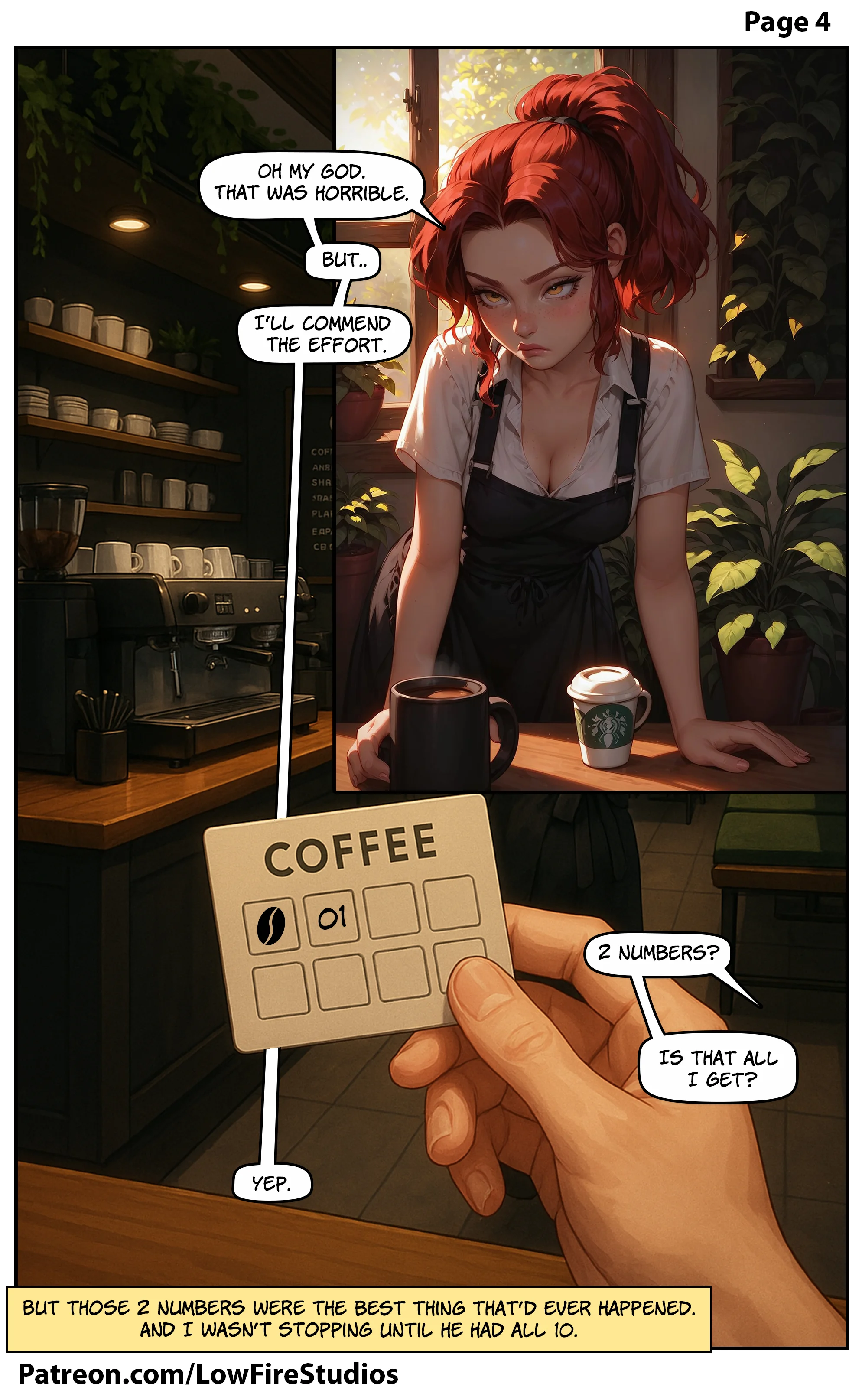 Late submission [LowFireStudios] - 2. The Barista - AI Gen - Page 5