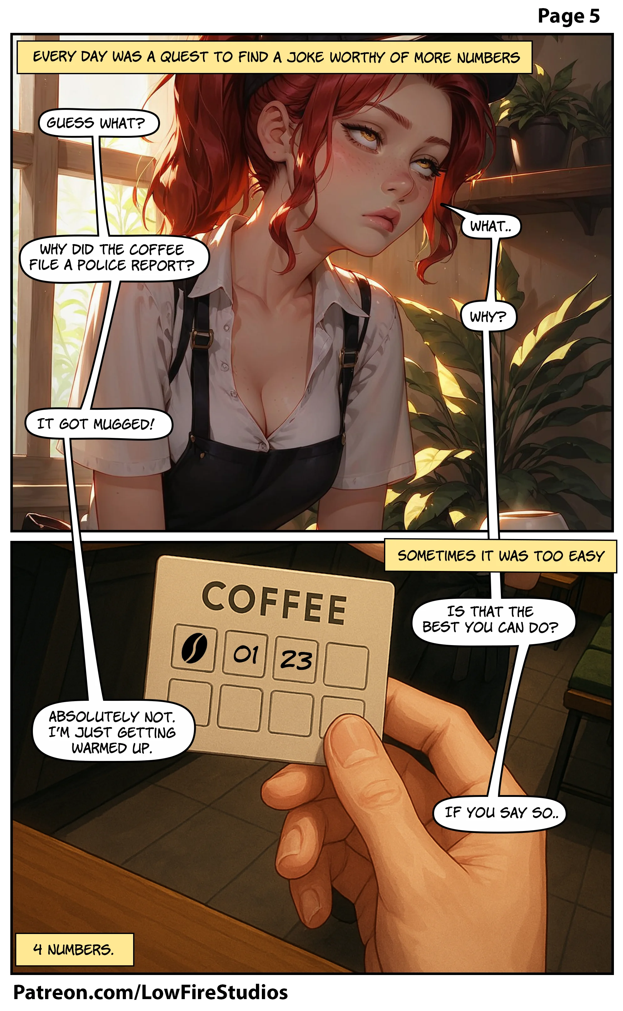 Late submission [LowFireStudios] - 2. The Barista - AI Gen - Page 6