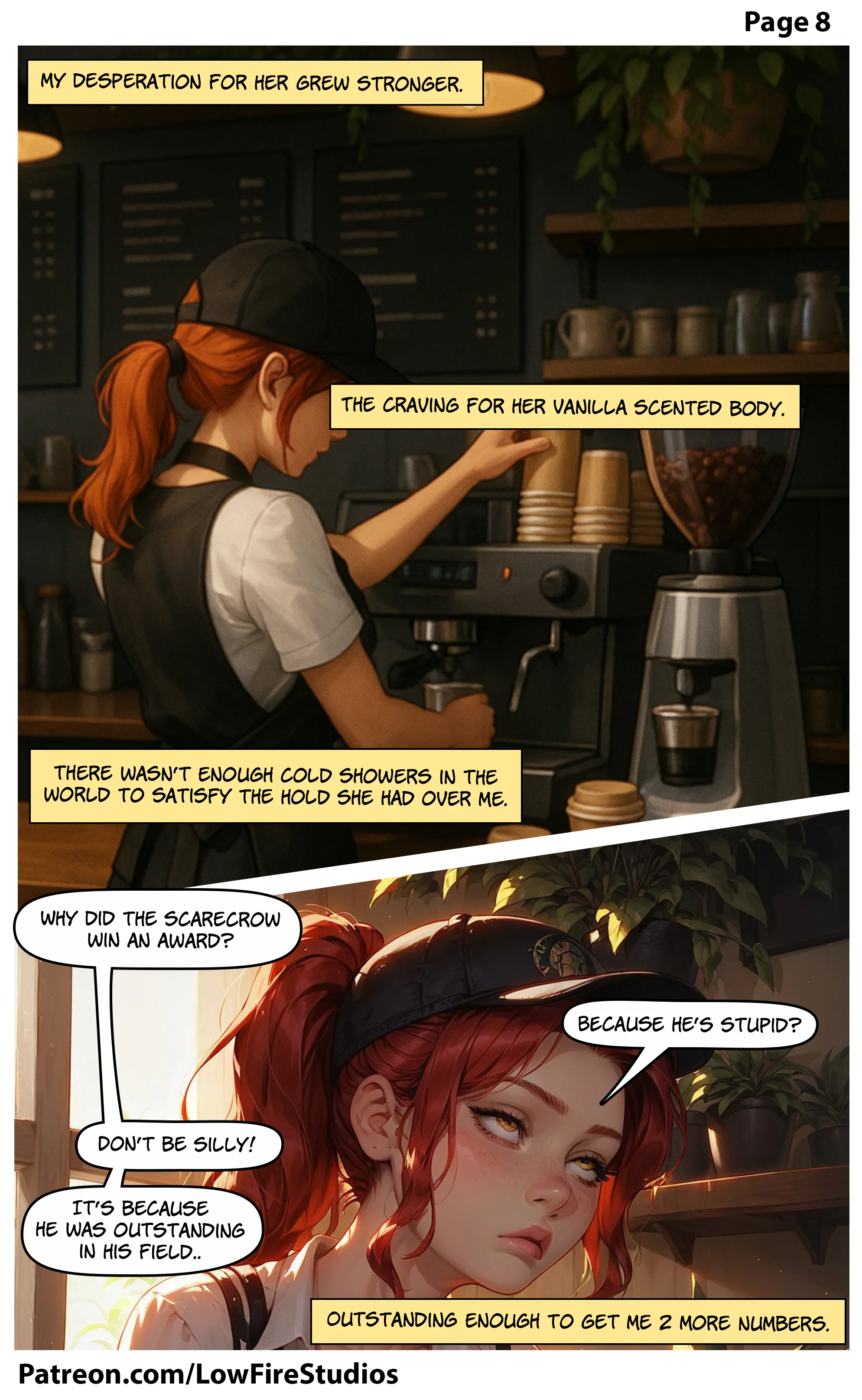 Late submission [LowFireStudios] - 2. The Barista - AI Gen - Page 9
