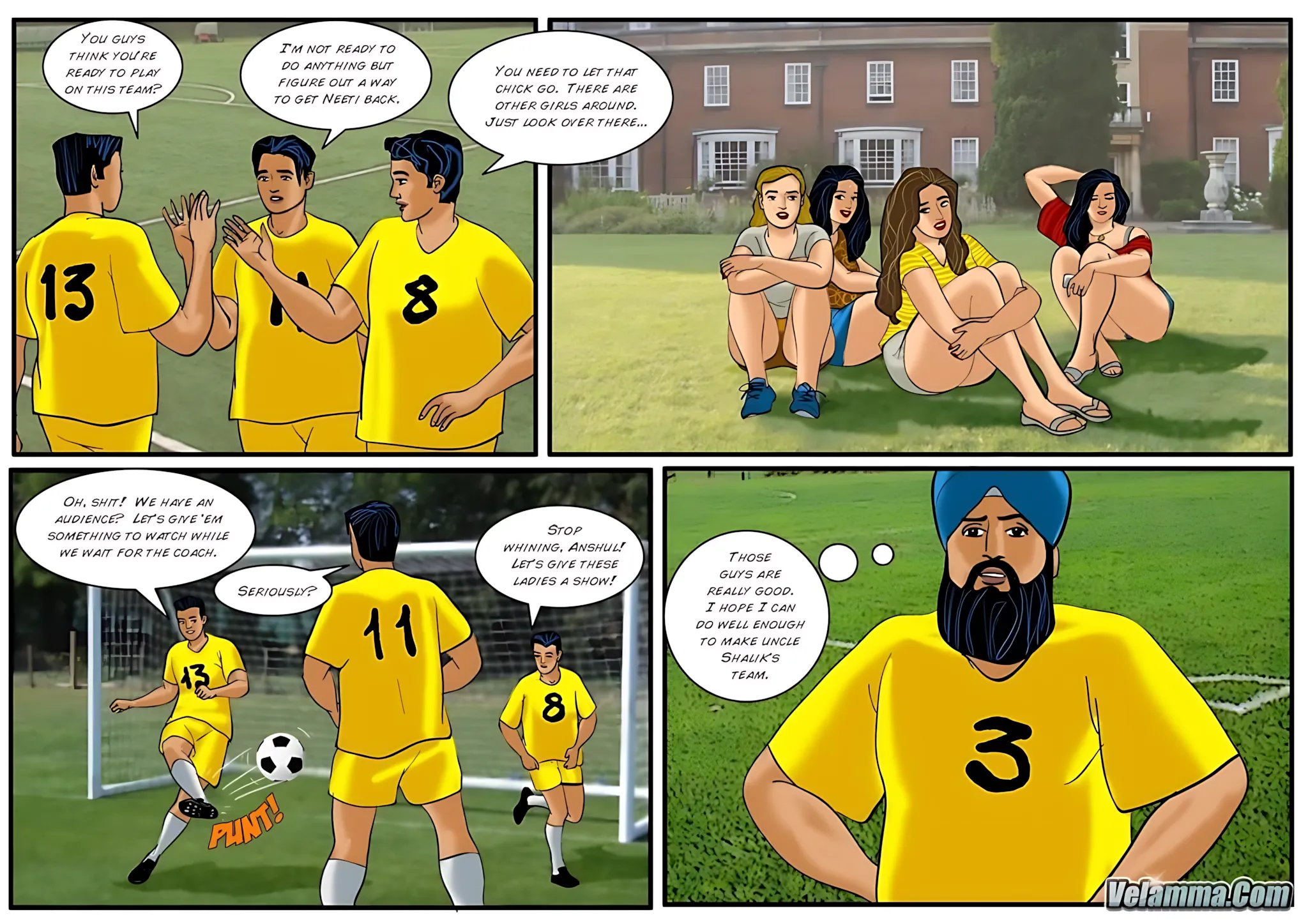 Velamma All Episodes Comics - 43 . Velamma - Episode 43 - Sexy Assistant Coach Velamma - Page 2