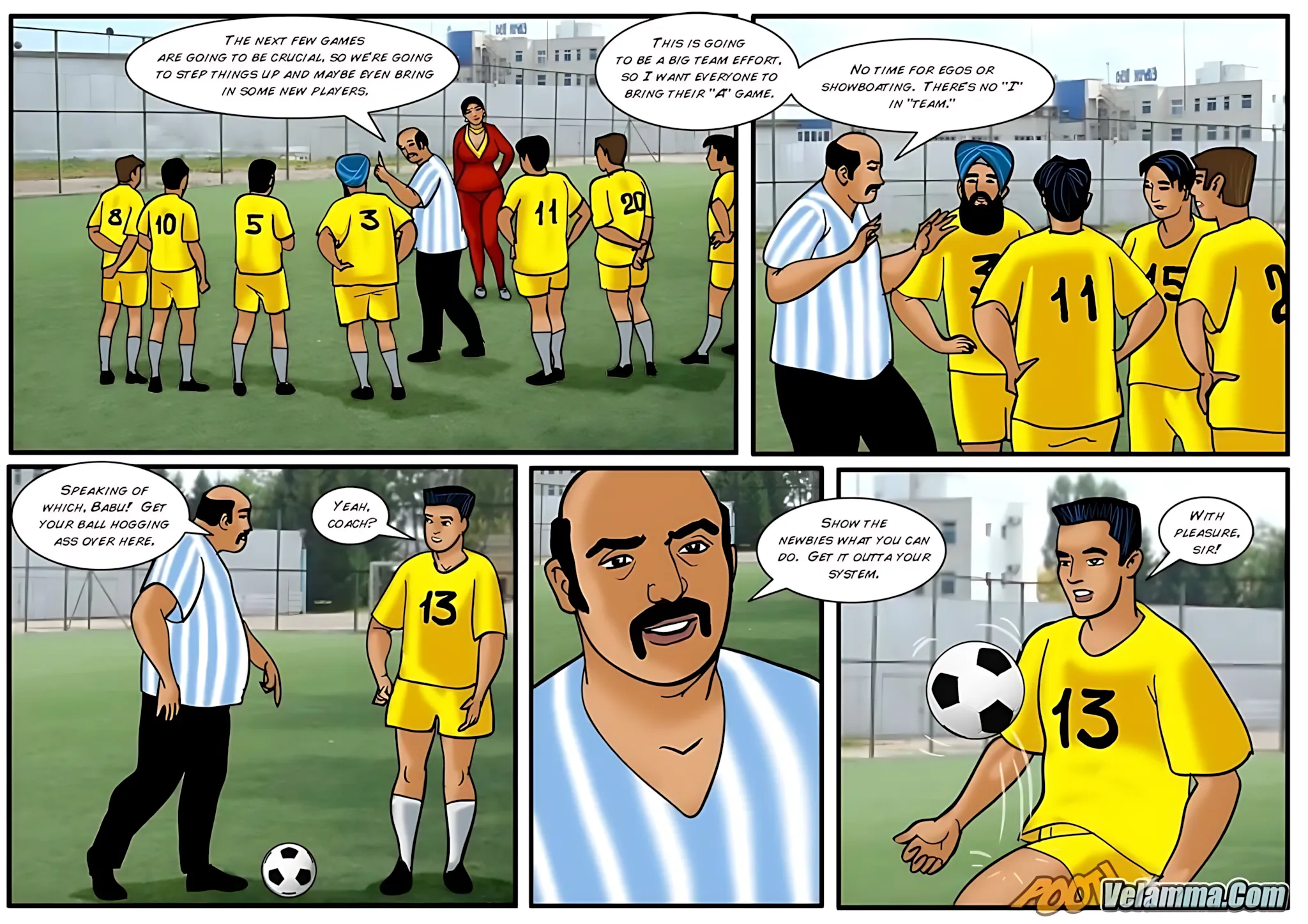 Velamma All Episodes Comics - 43 . Velamma - Episode 43 - Sexy Assistant Coach Velamma - Page 7