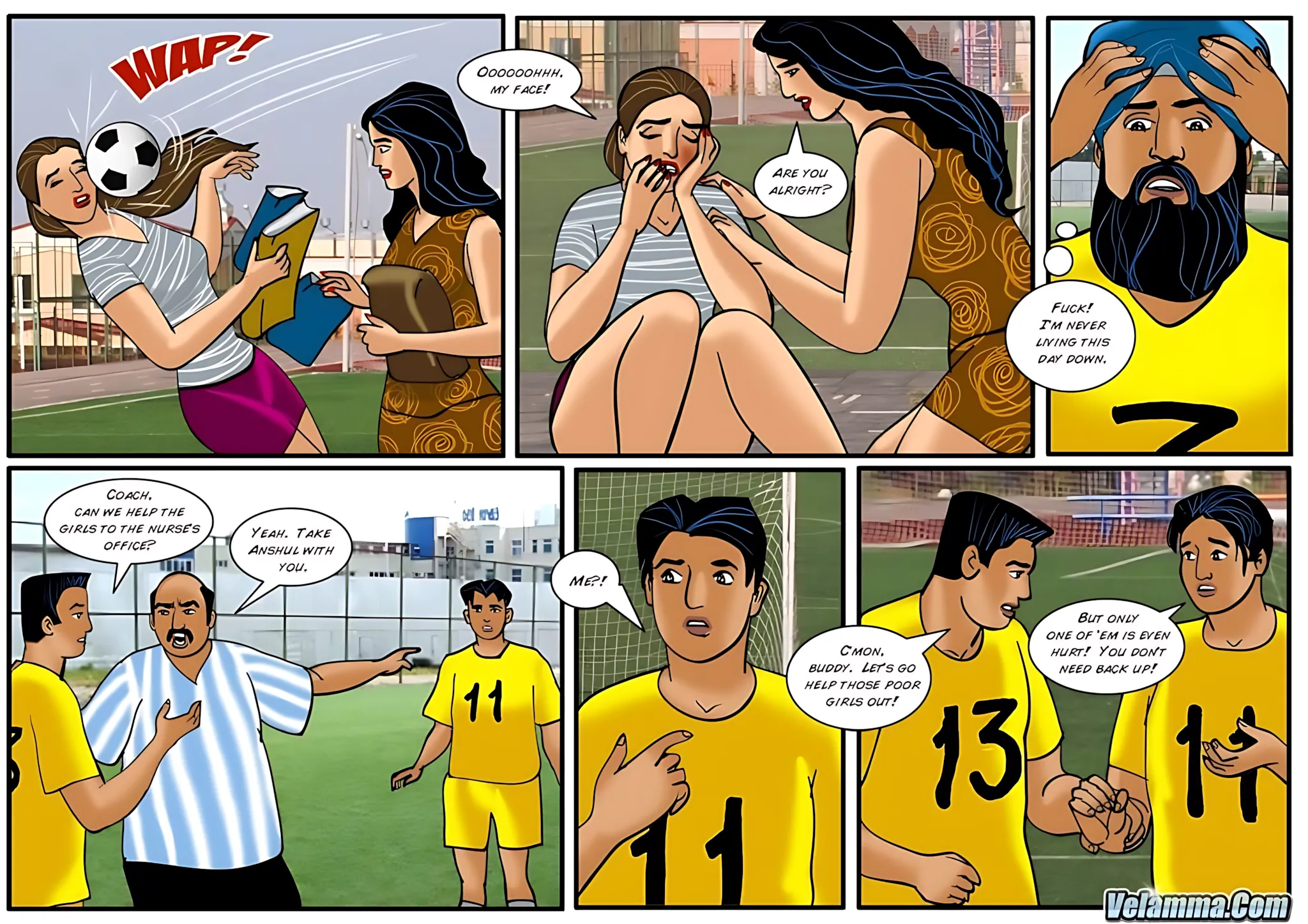 Velamma All Episodes Comics - 43 . Velamma - Episode 43 - Sexy Assistant Coach Velamma - Page 11