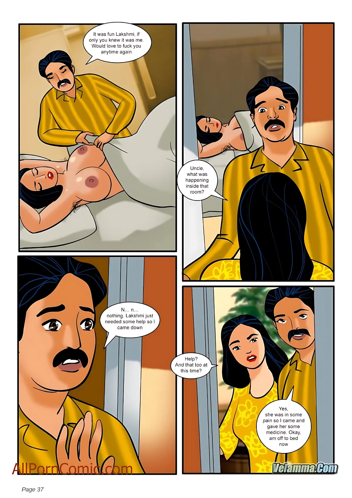 Velamma All Episodes Comics - 8 . Velamma - Episode 8 - The Festival Of Colors And - Page 37