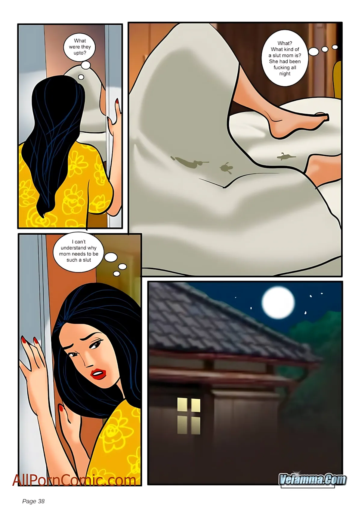 Velamma All Episodes Comics - 8 . Velamma - Episode 8 - The Festival Of Colors And - Page 38
