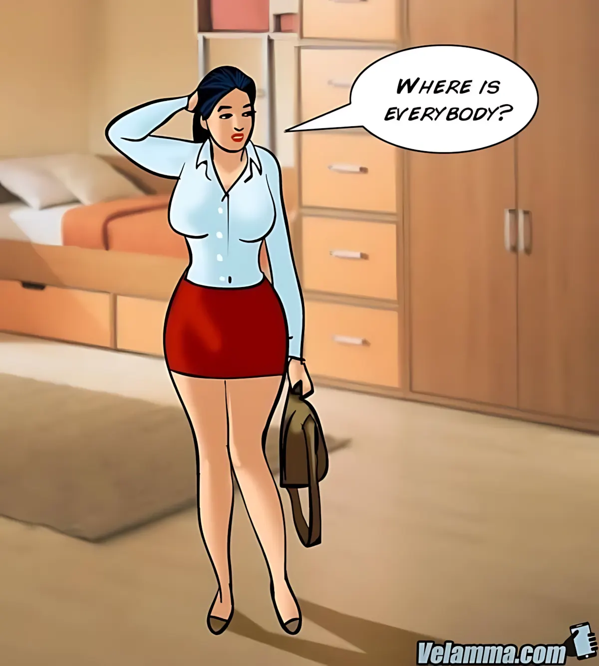 Velamma All Episodes Comics - 53 . Velamma - Episode 53 - Peephole - Page 7