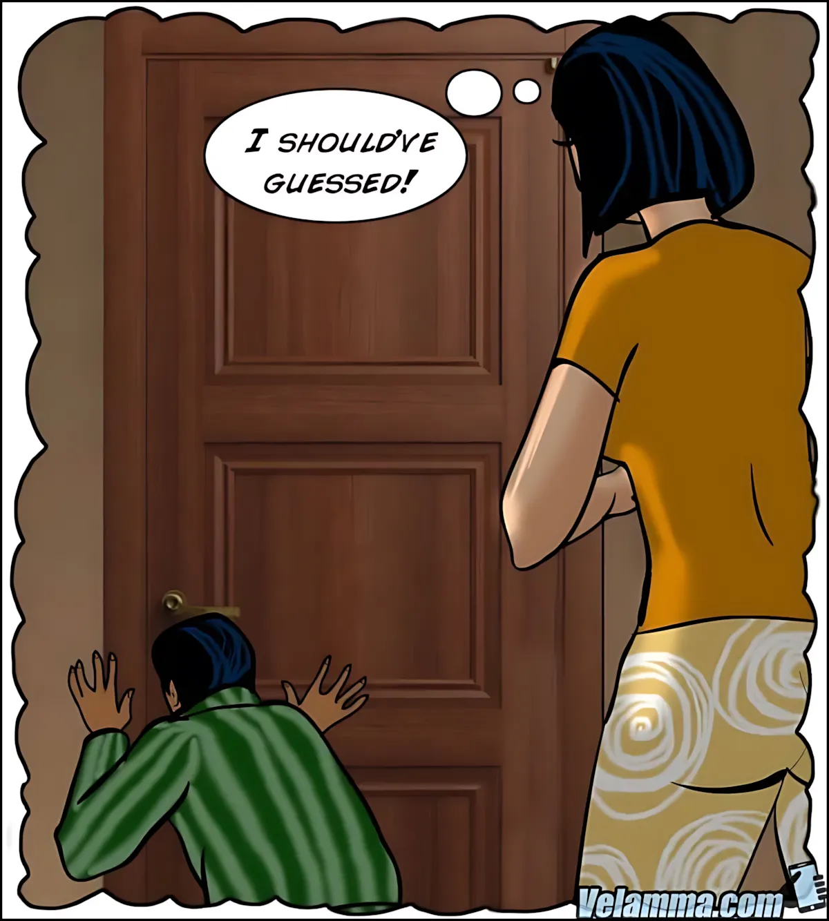 Velamma All Episodes Comics - 53 . Velamma - Episode 53 - Peephole - Page 55
