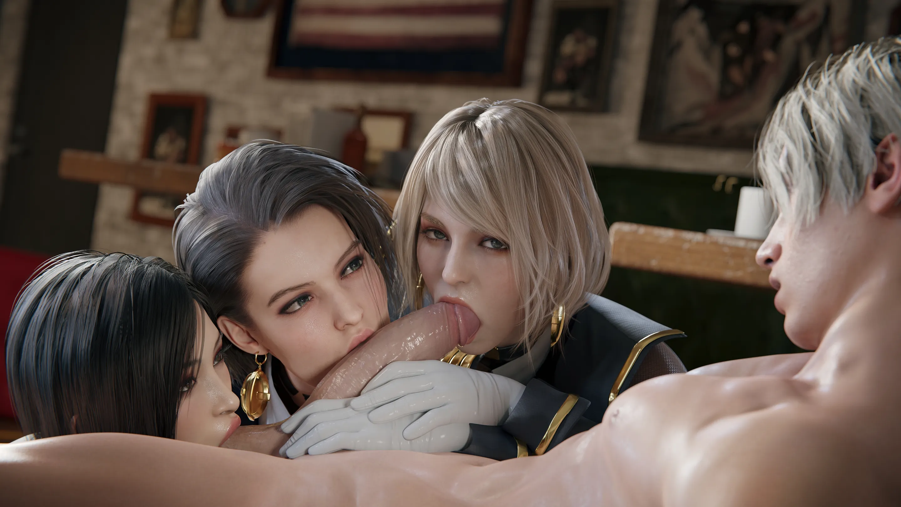 Sexual Desire Processing Officer (Resident Evil) - 9 . Sexual Desire Processing Officer - Part 9 [Strauzek] - Page 4