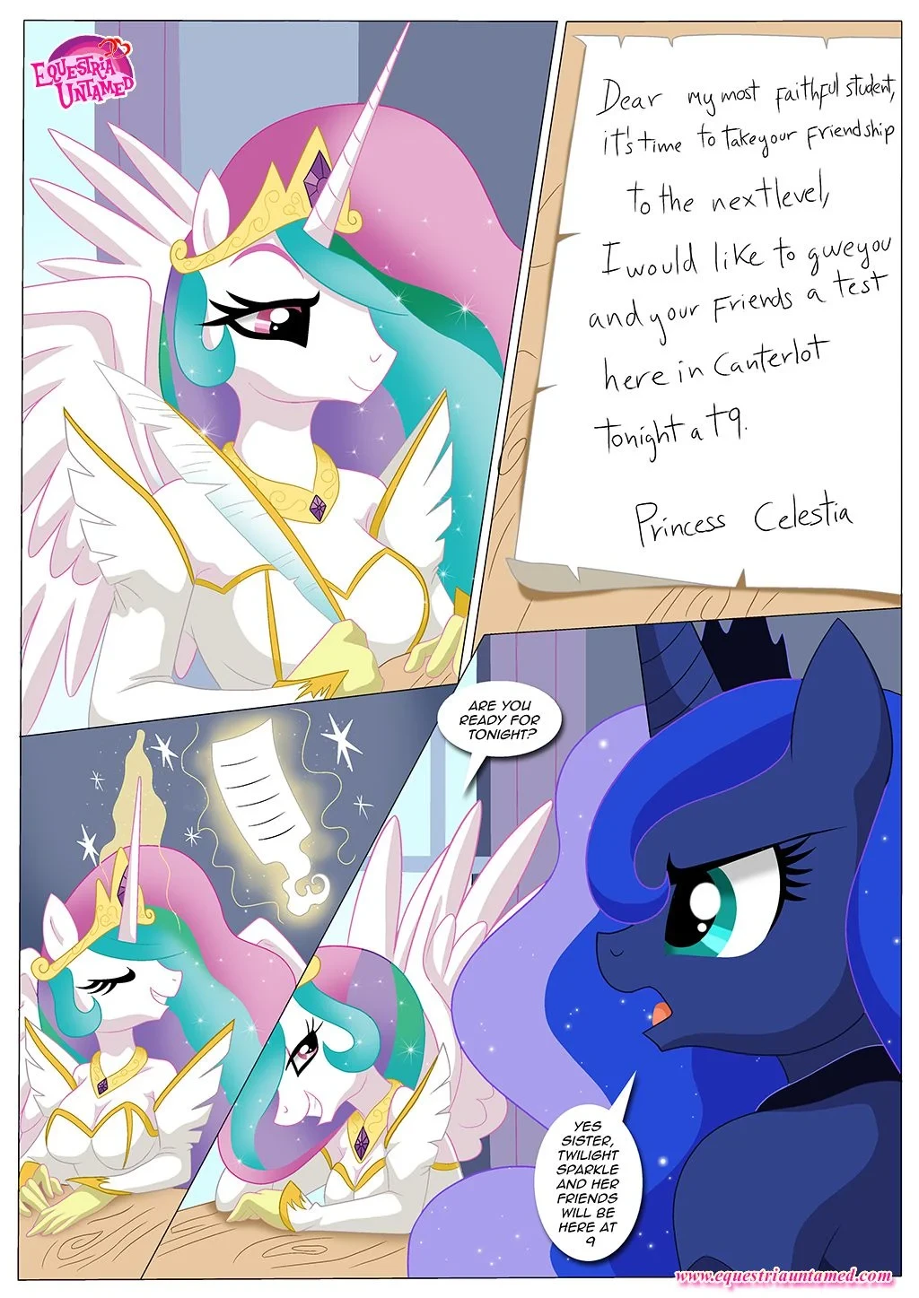 The Next Level of Friendship (My Little Pony: Friendship is Magic) [Palcomix] - 1 . The Next Level of Friendship - (My Little Pony: Friendship is Magic) [Palcomix] - Page 2
