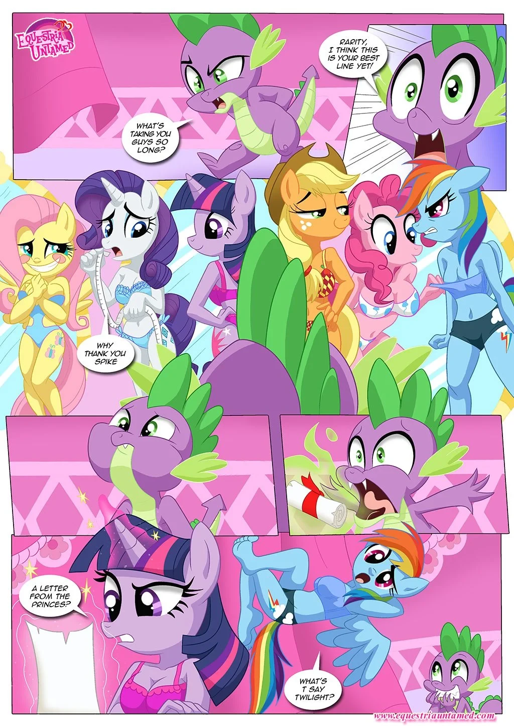 The Next Level of Friendship (My Little Pony: Friendship is Magic) [Palcomix] - 1 . The Next Level of Friendship - (My Little Pony: Friendship is Magic) [Palcomix] - Page 3