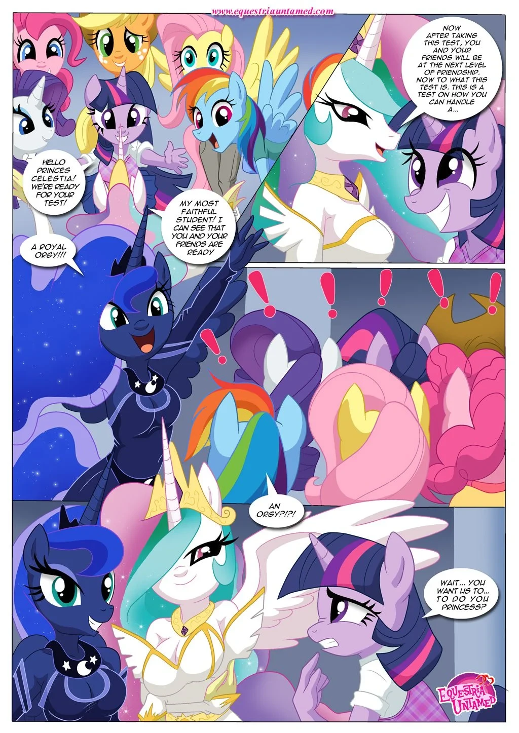 The Next Level of Friendship (My Little Pony: Friendship is Magic) [Palcomix] - 1 . The Next Level of Friendship - (My Little Pony: Friendship is Magic) [Palcomix] - Page 5