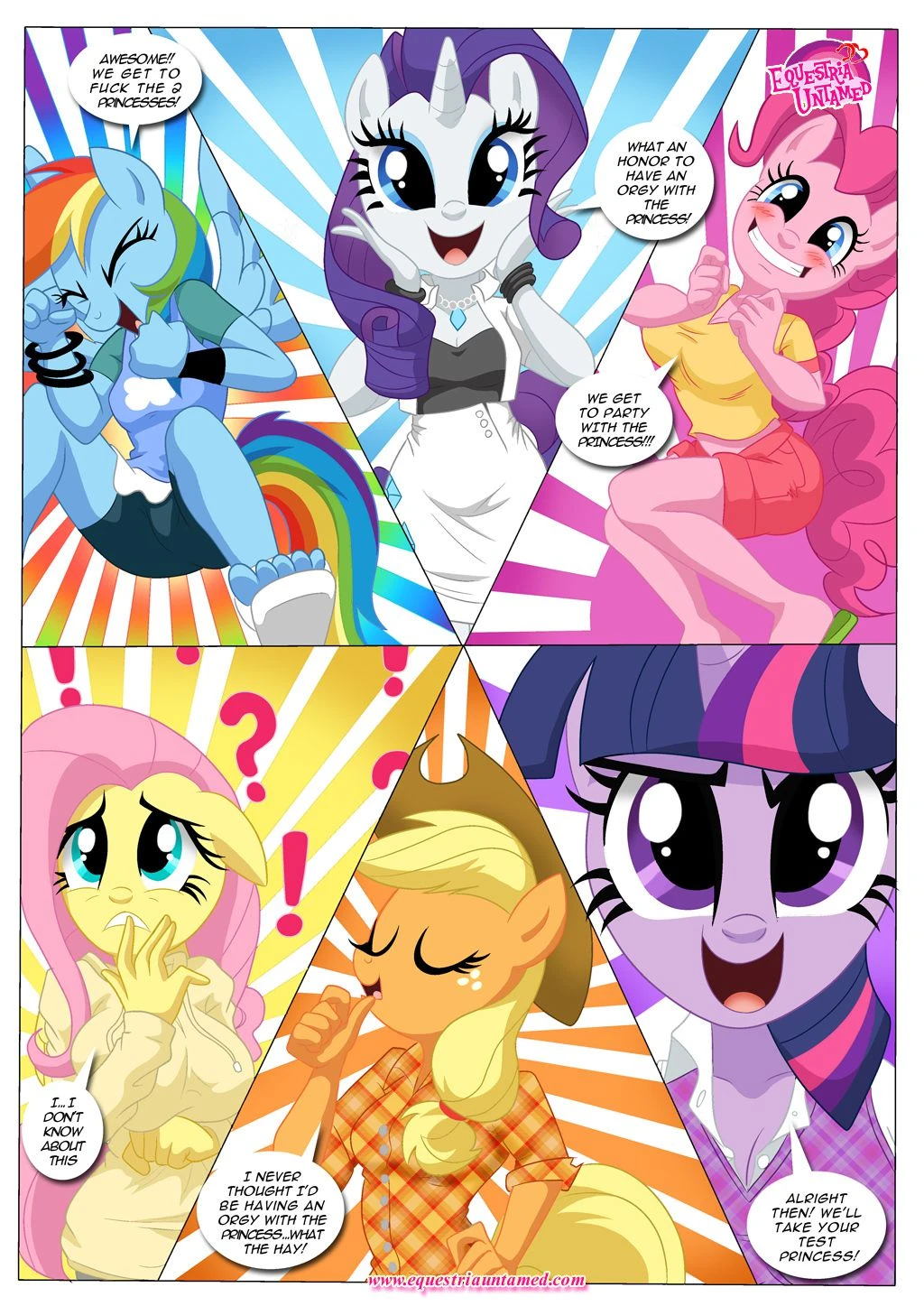 The Next Level of Friendship (My Little Pony: Friendship is Magic) [Palcomix] - 1 . The Next Level of Friendship - (My Little Pony: Friendship is Magic) [Palcomix] - Page 6