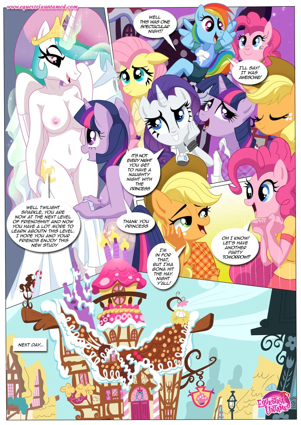 The Next Level of Friendship (My Little Pony: Friendship is Magic) [Palcomix] - 1 . The Next Level of Friendship - (My Little Pony: Friendship is Magic) [Palcomix] - Page 14