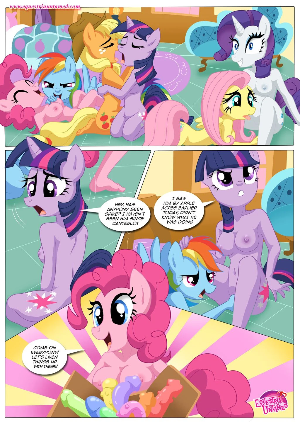 The Next Level of Friendship (My Little Pony: Friendship is Magic) [Palcomix] - 1 . The Next Level of Friendship - (My Little Pony: Friendship is Magic) [Palcomix] - Page 15