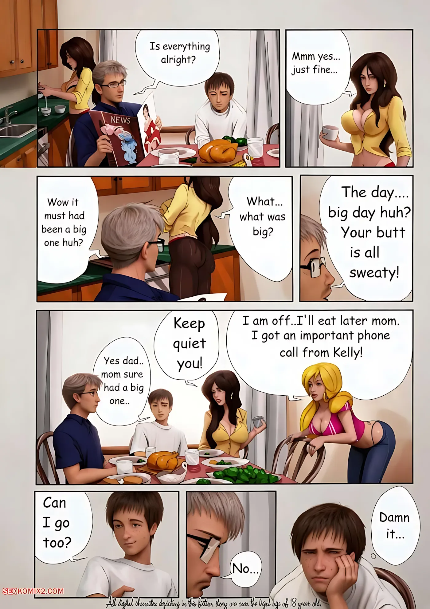 Big Ass – Milftoon [AI] - 1. Big Ass - Chapter 1 [AI Milftoon] - Page 9