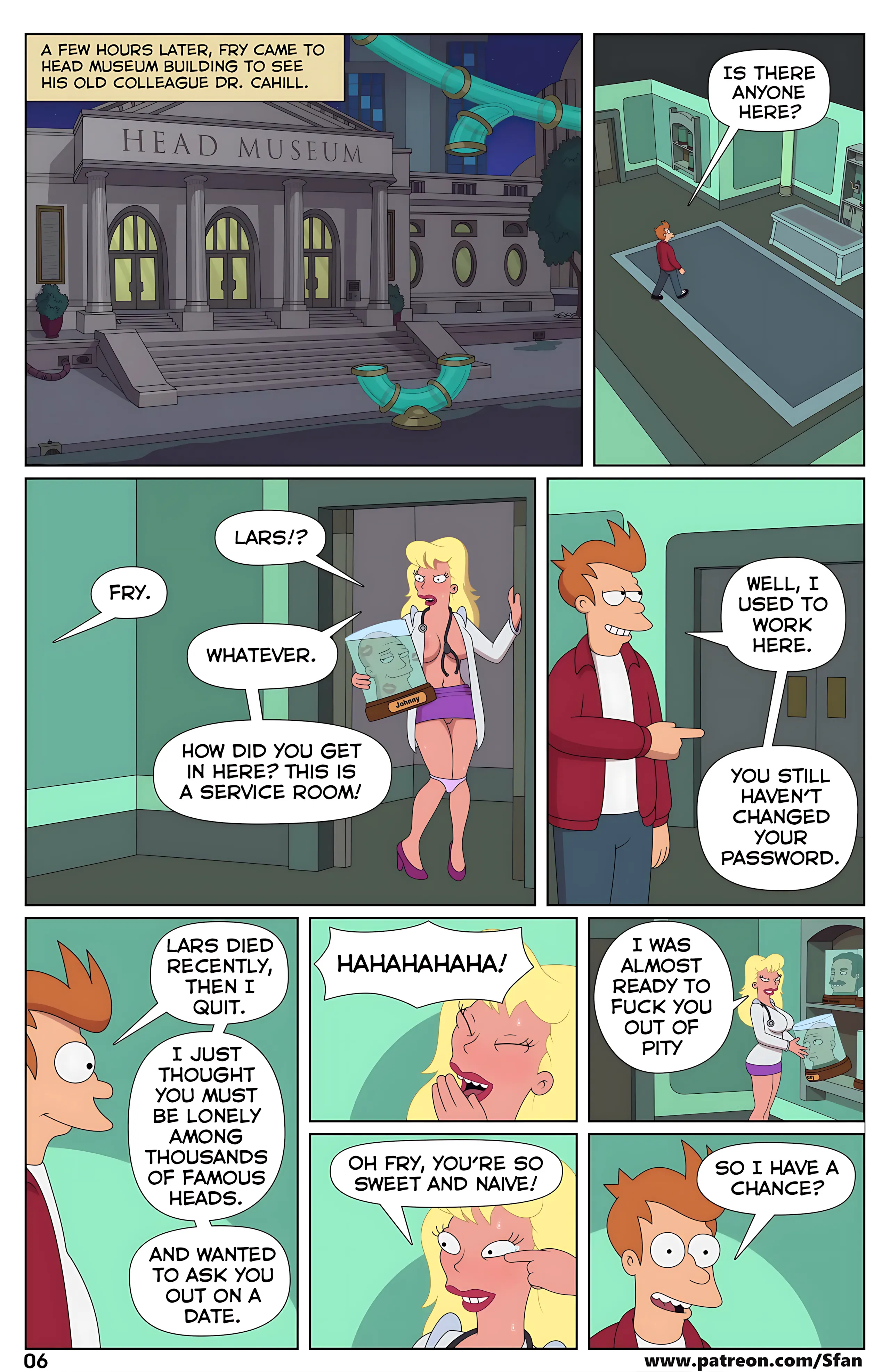 Fry’s Phone List (Futurama) [Sfan] - Fry's Phone List (Futurama) - Page 8