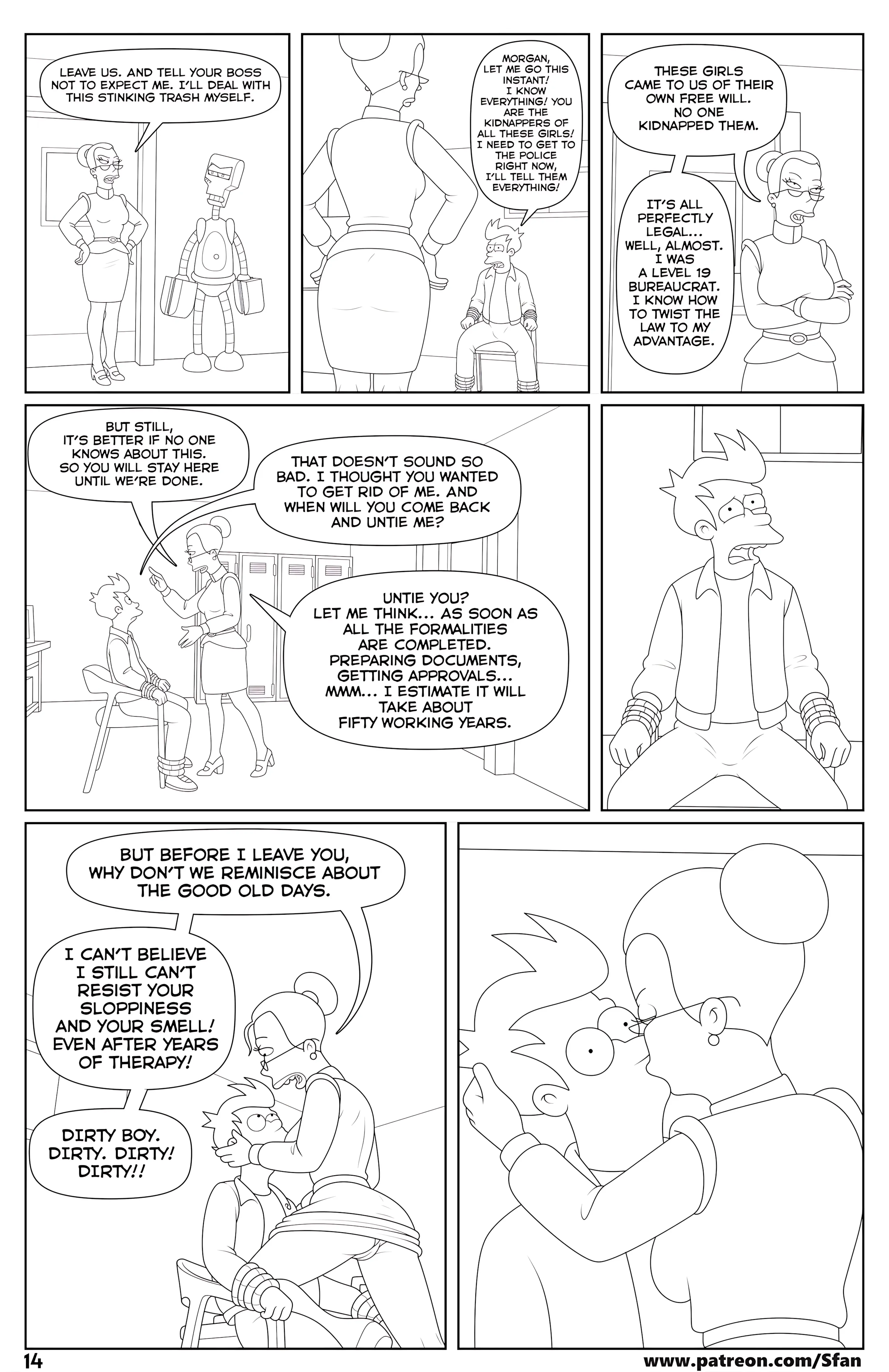 Fry’s Phone List (Futurama) [Sfan] - Fry's Phone List (Futurama) - Page 15