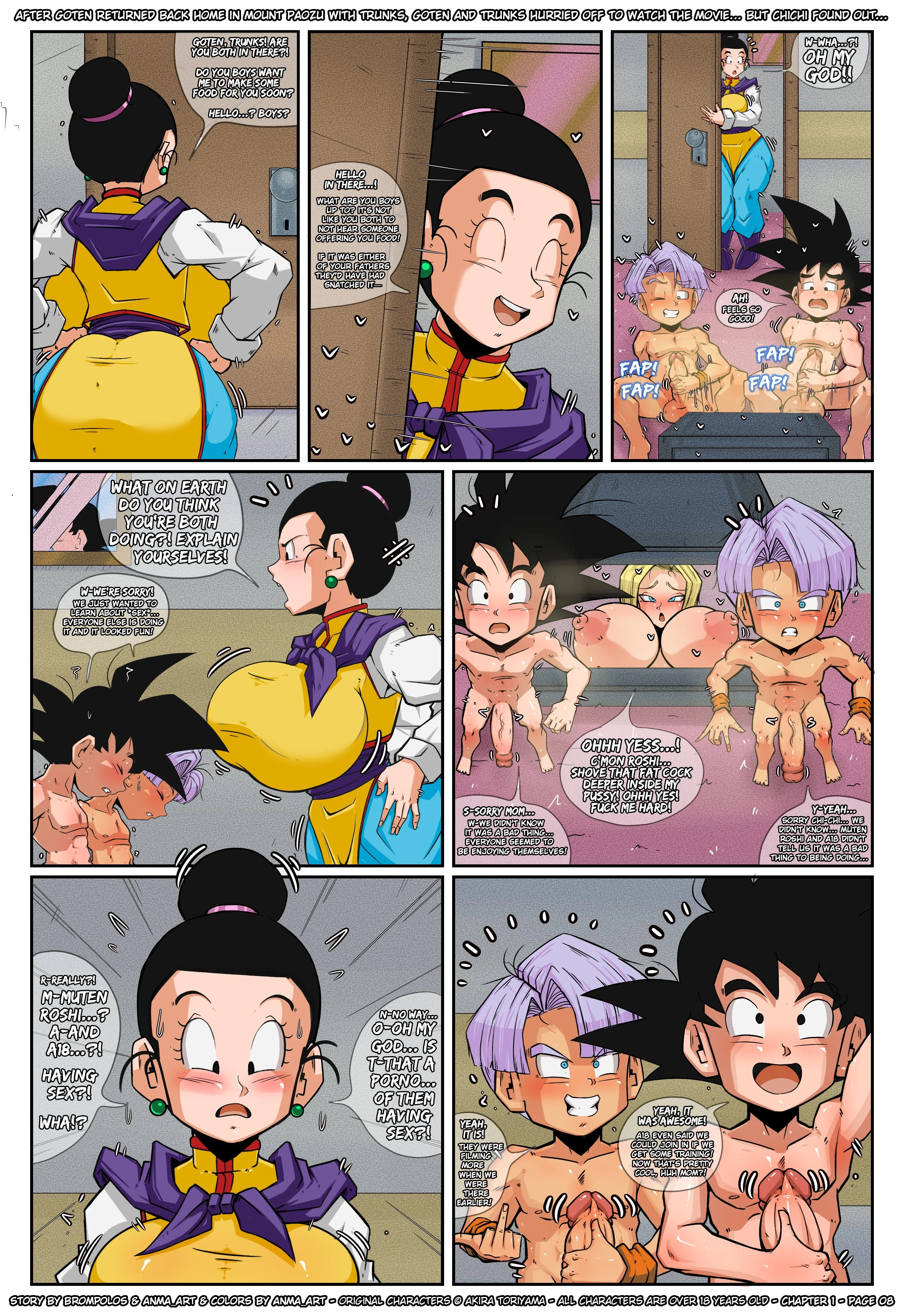 MotherFuckerZ (Dragon Ball) - 1. MotherFuckerZ - Chapter 01 [Brompolos] - Page 9