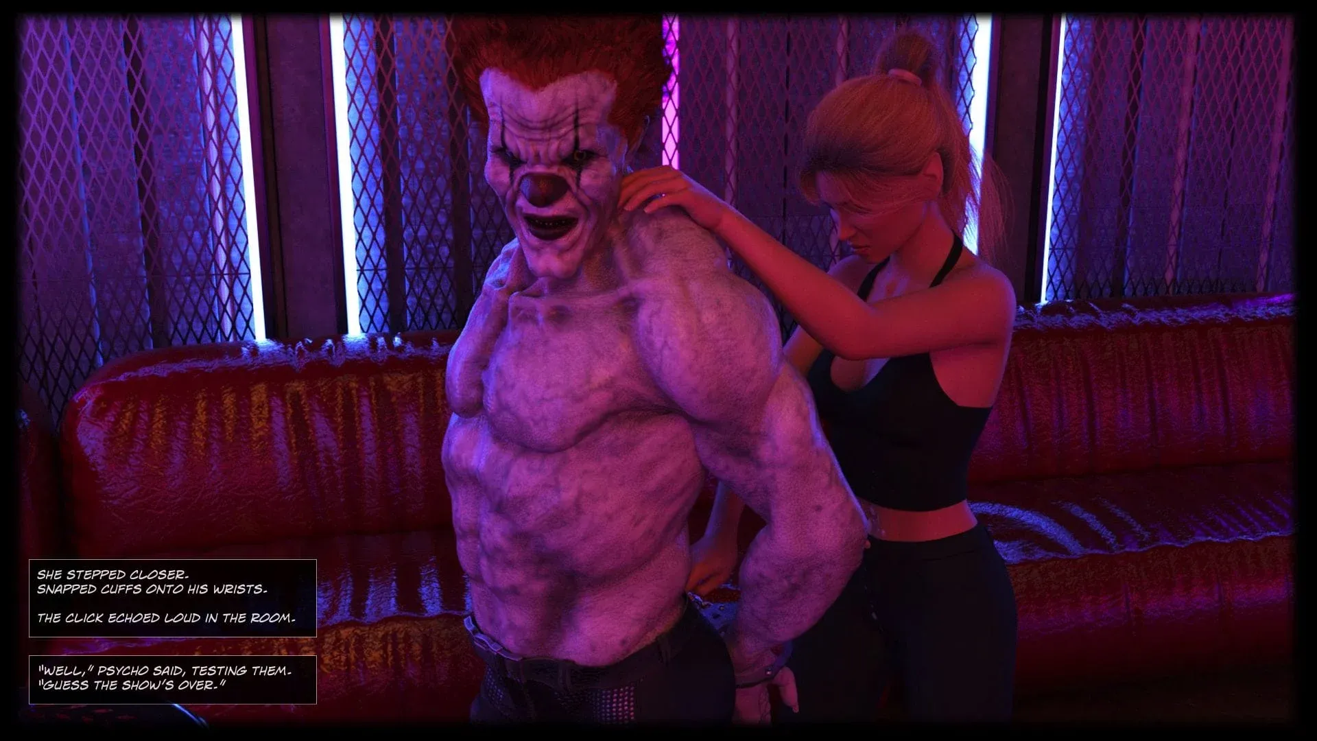 Cops VS Clowns [Sexy3DComics] - 3 . Cops VS Clowns - Chapter 3 - Page 13