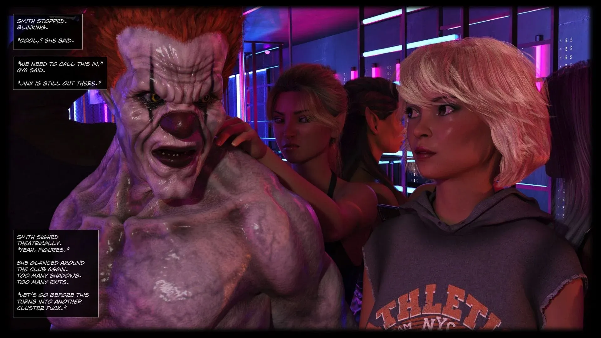 Cops VS Clowns [Sexy3DComics] - 3 . Cops VS Clowns - Chapter 3 - Page 16