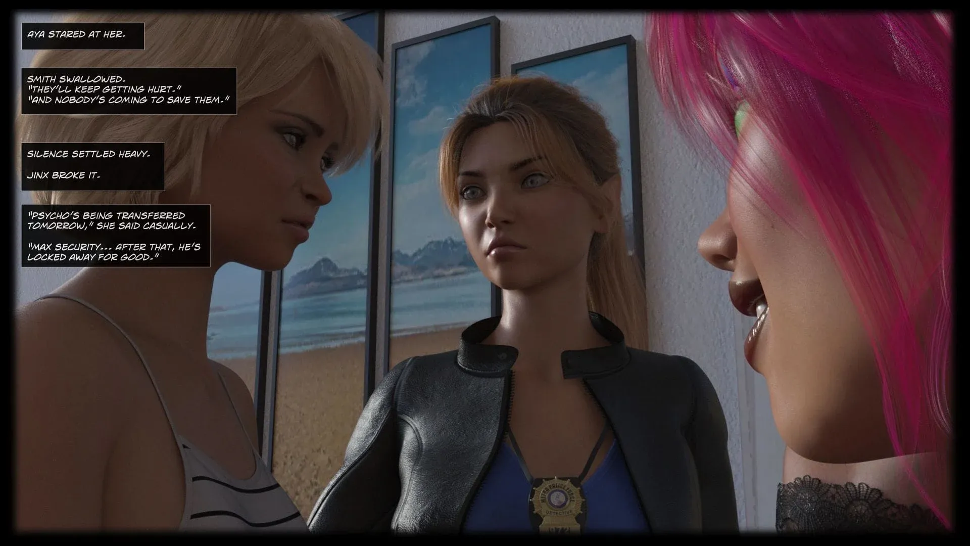 Cops VS Clowns [Sexy3DComics] - 3 . Cops VS Clowns - Chapter 3 - Page 46