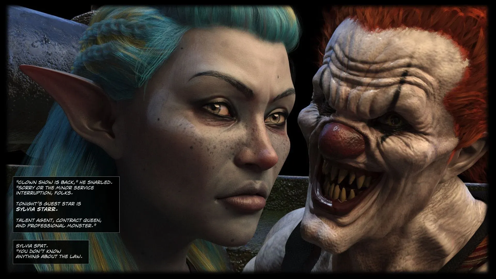 Cops VS Clowns [Sexy3DComics] - 3 . Cops VS Clowns - Chapter 3 - Page 68