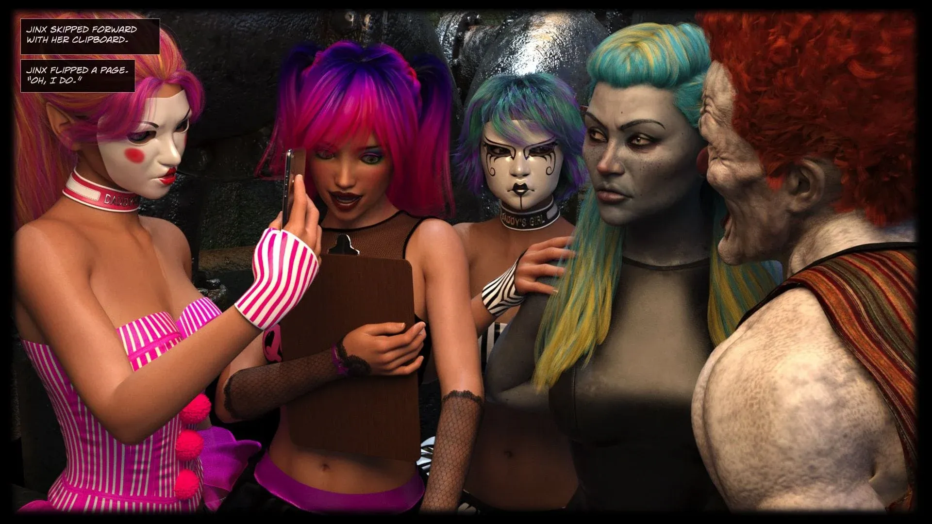 Cops VS Clowns [Sexy3DComics] - 3 . Cops VS Clowns - Chapter 3 - Page 69
