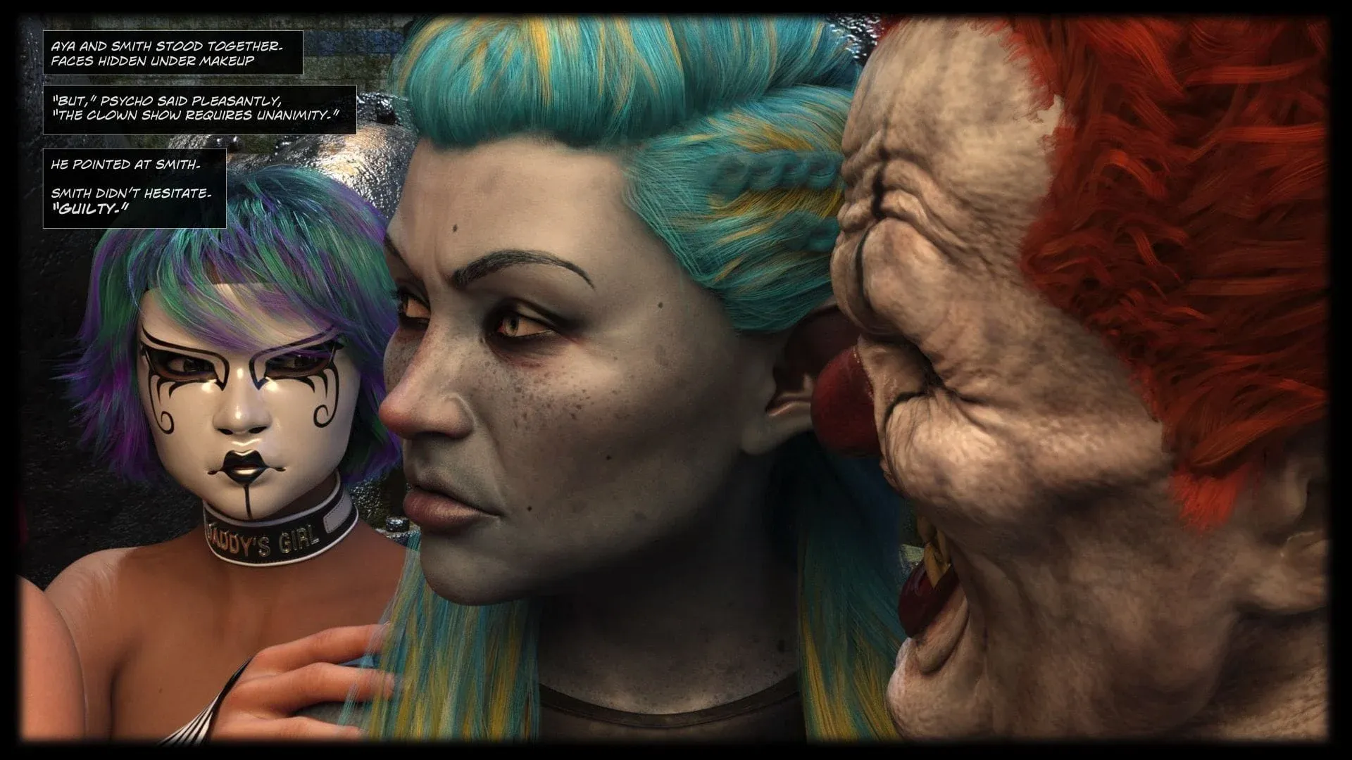 Cops VS Clowns [Sexy3DComics] - 3 . Cops VS Clowns - Chapter 3 - Page 72