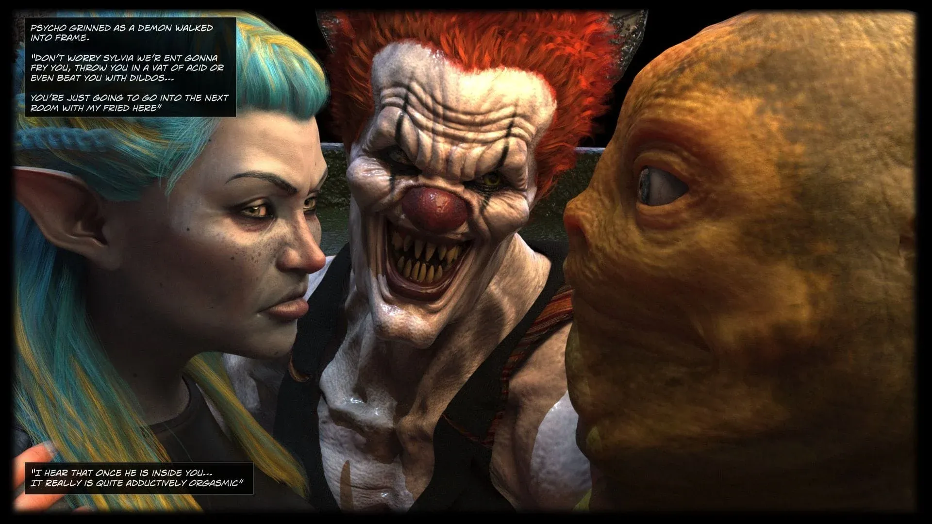 Cops VS Clowns [Sexy3DComics] - 3 . Cops VS Clowns - Chapter 3 - Page 74