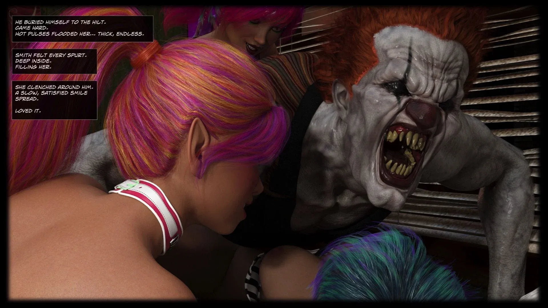 Cops VS Clowns [Sexy3DComics] - 3 . Cops VS Clowns - Chapter 3 - Page 121