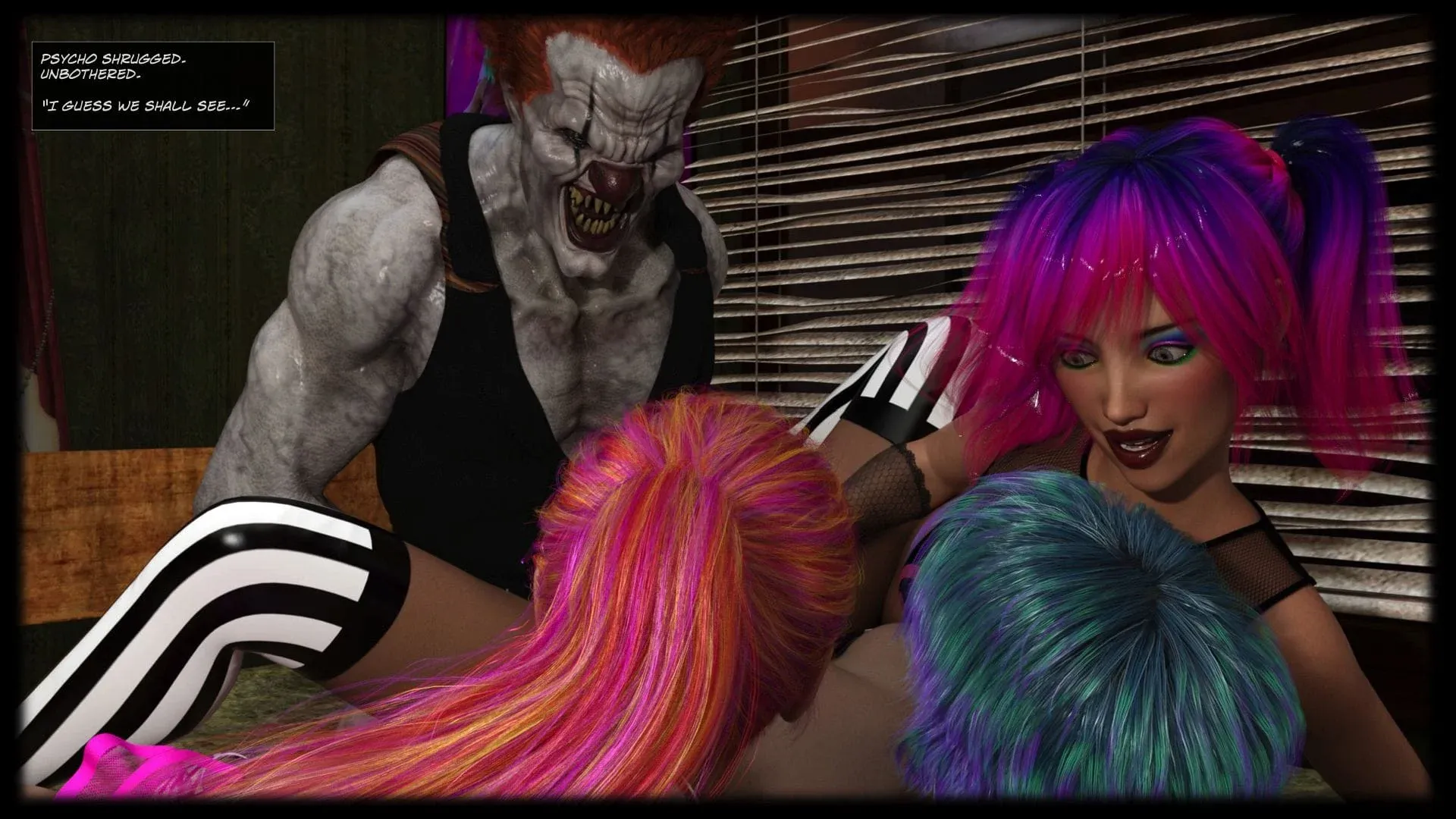 Cops VS Clowns [Sexy3DComics] - 3 . Cops VS Clowns - Chapter 3 - Page 126