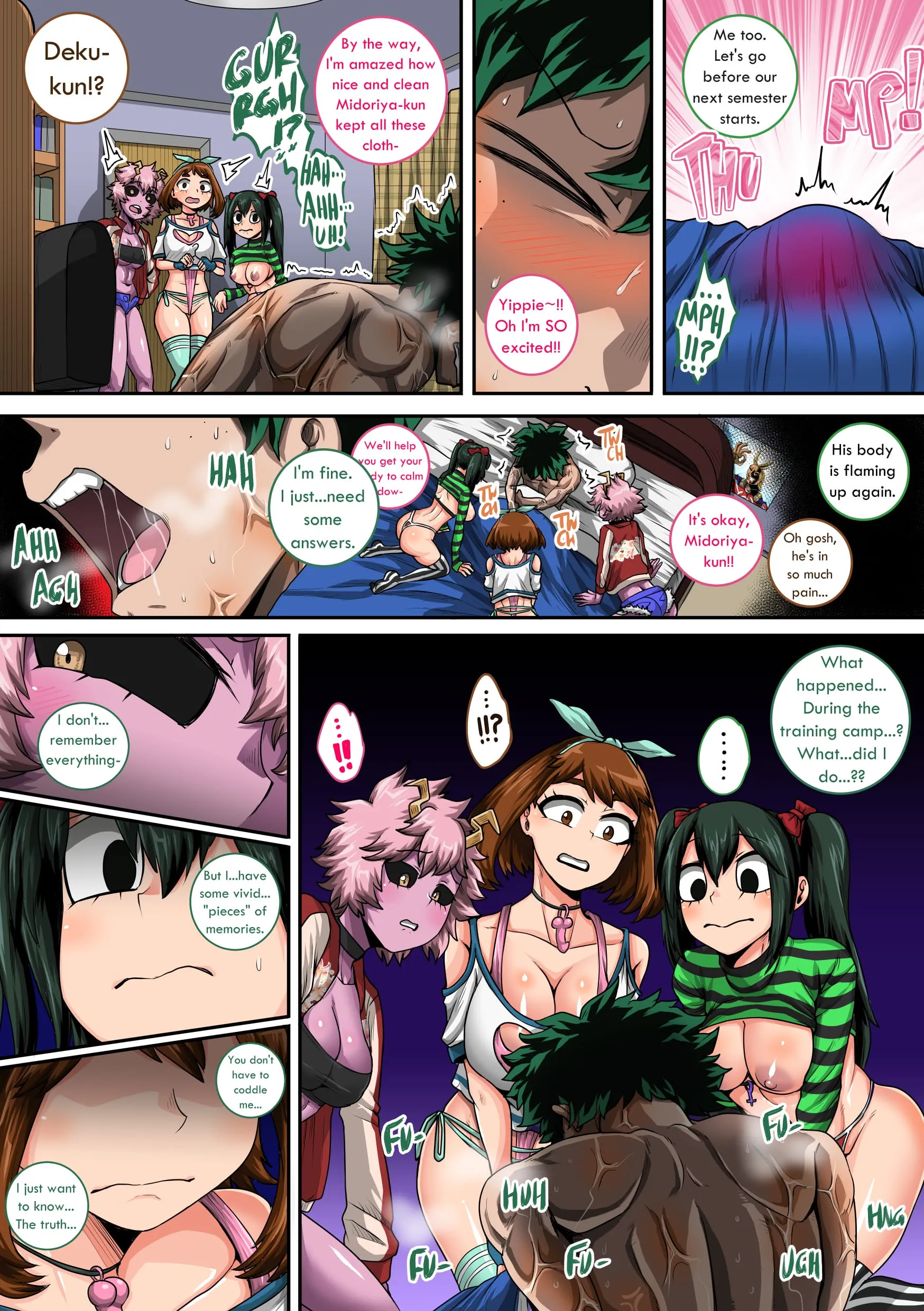 My Harem Academia (Boku No Hero Academia) - 8.2 . My Harem Academia - Breaking into a Broken Heart - Chapter 8 - Page 6