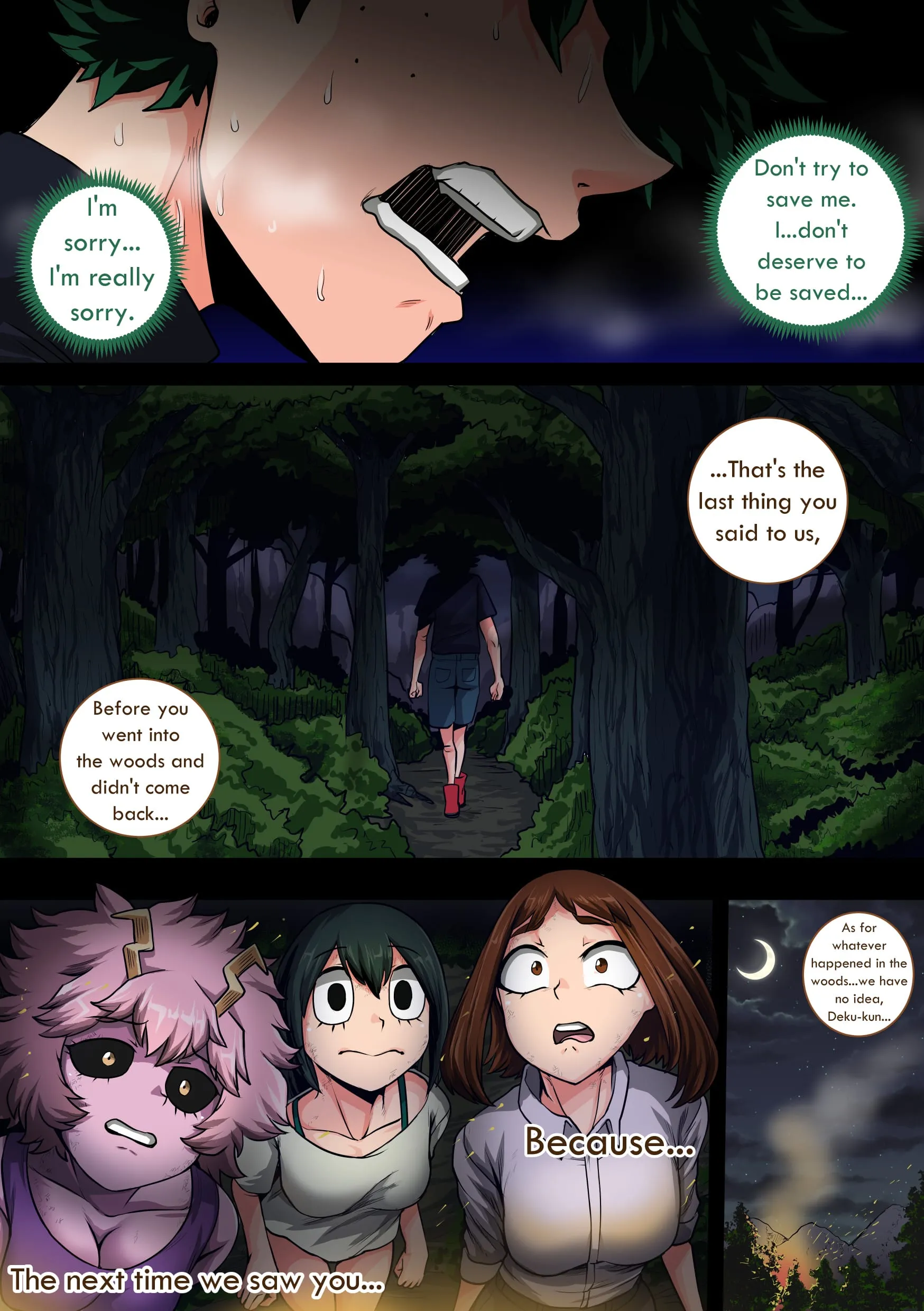 My Harem Academia (Boku No Hero Academia) - 8.2 . My Harem Academia - Breaking into a Broken Heart - Chapter 8 - Page 9