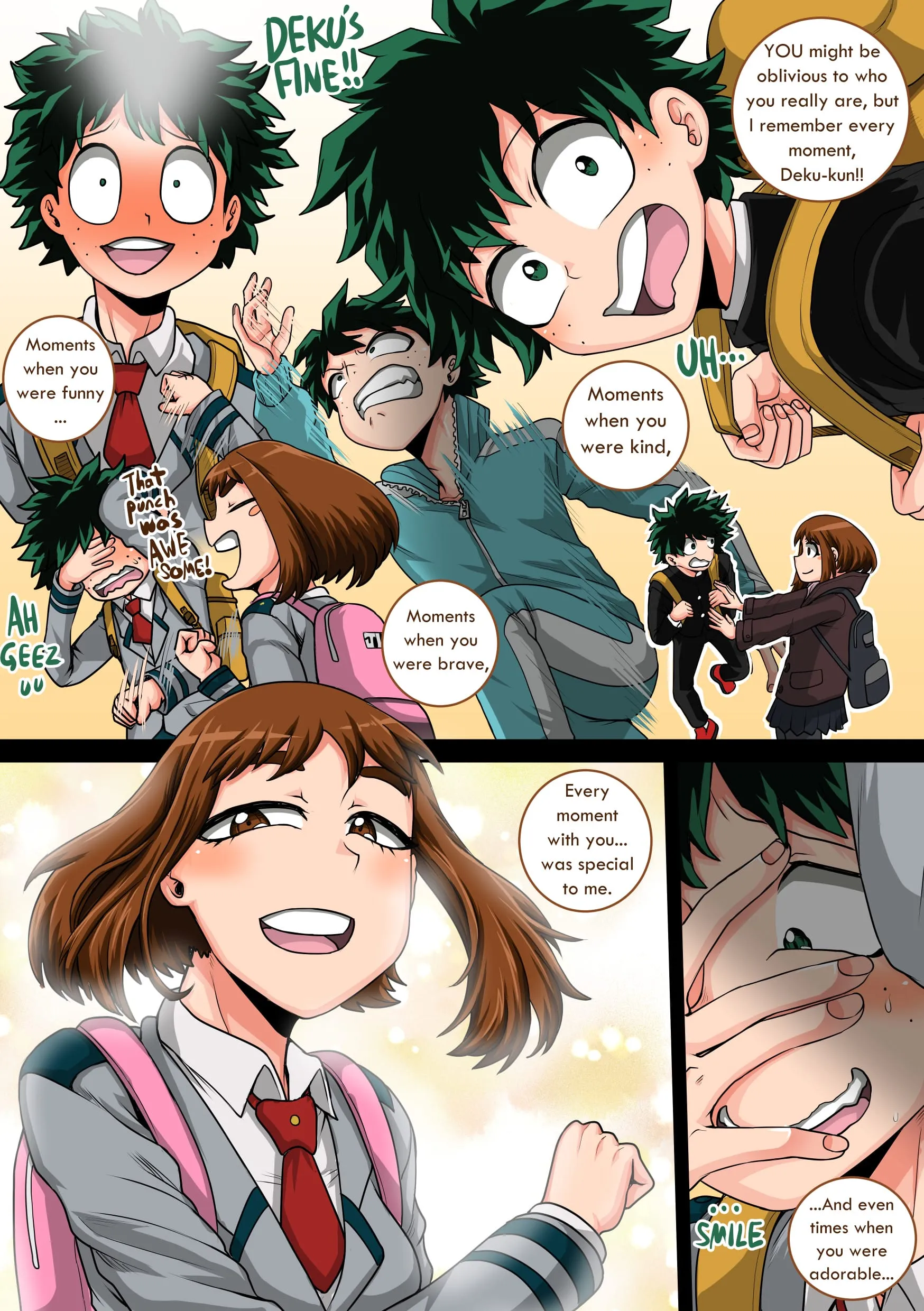 My Harem Academia (Boku No Hero Academia) - 8.2 . My Harem Academia - Breaking into a Broken Heart - Chapter 8 - Page 33