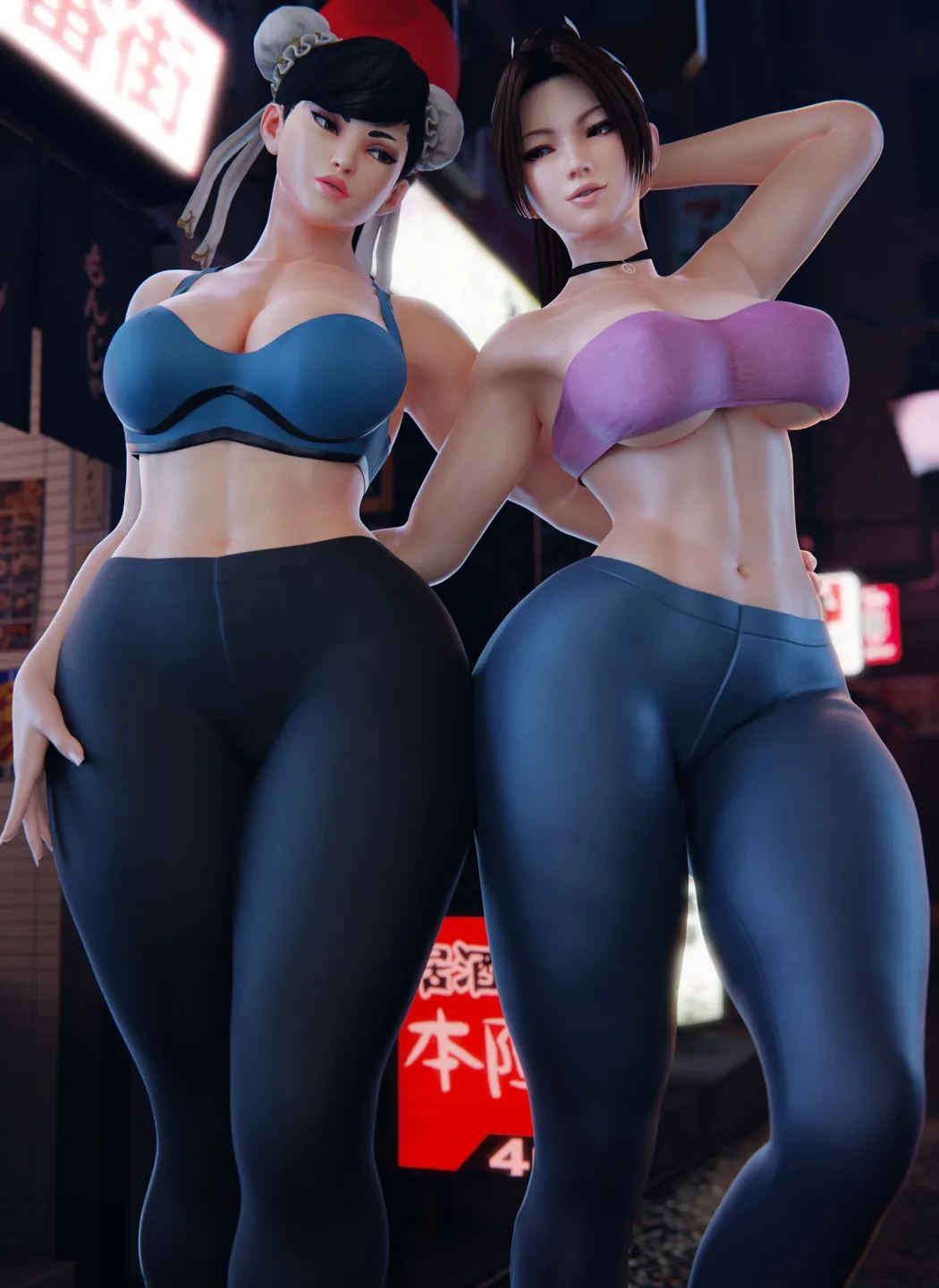 Chun-Li (Street Fighter) - 2 . Chun-Li Ft. Mai - Chapter 2 (Street Fighter) - Page 1