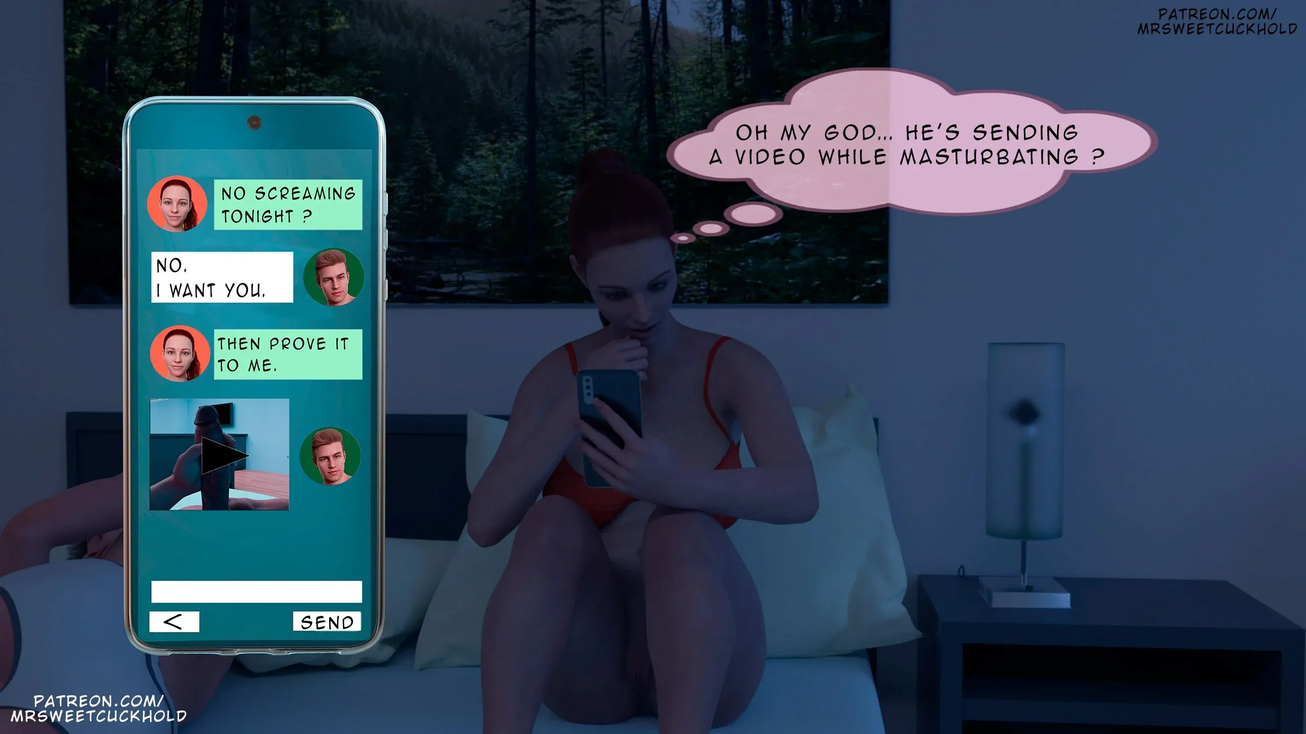 Much bigger than my boyfriend [Mr.SweetCuckhold] - 2 . Much bigger than my boyfriend - Chapter 2 - Page 35