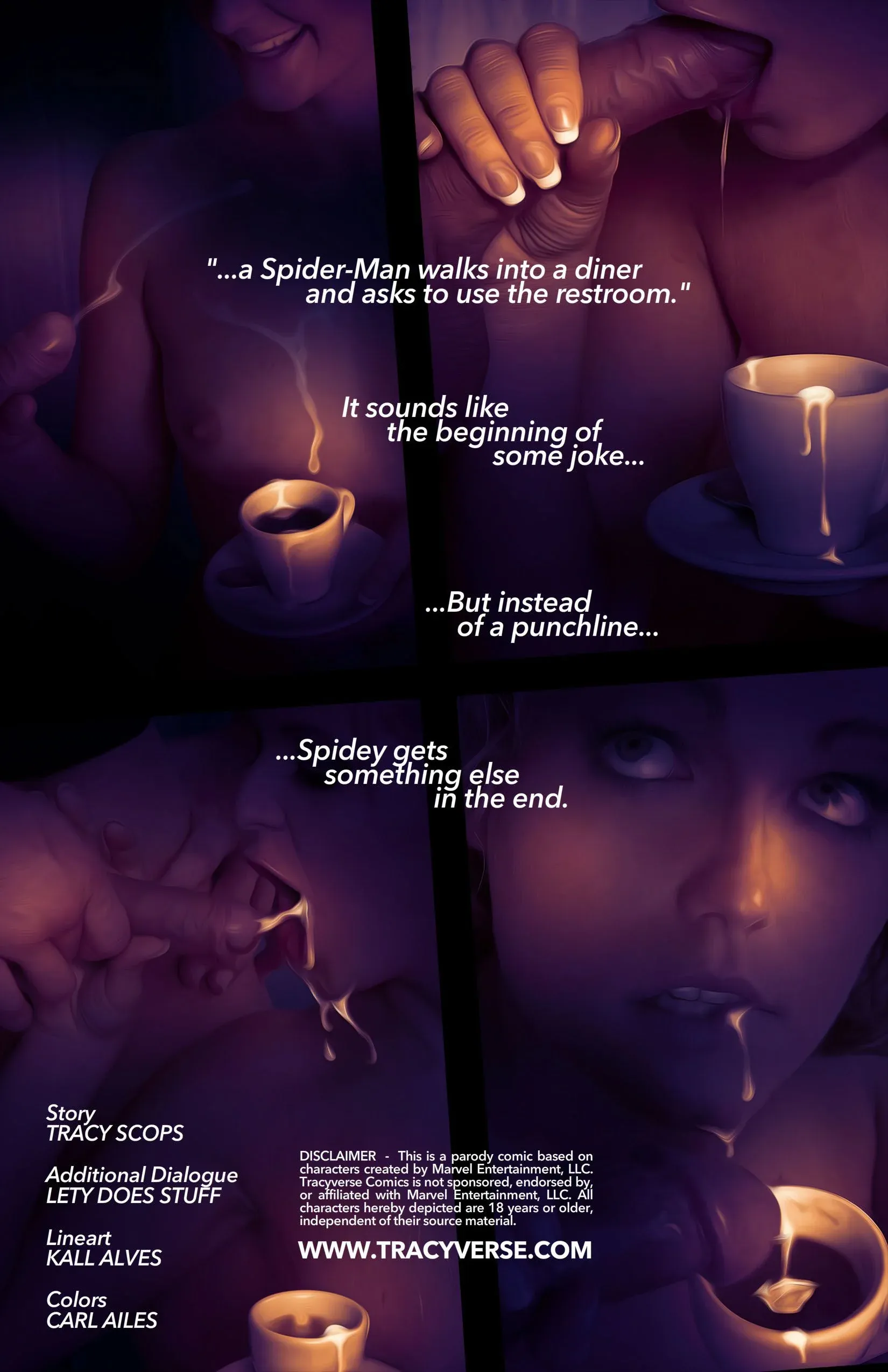 Hot Coffee (Spider-Man) - 1 . Hot Coffee [Tracy Scops] - Page 2