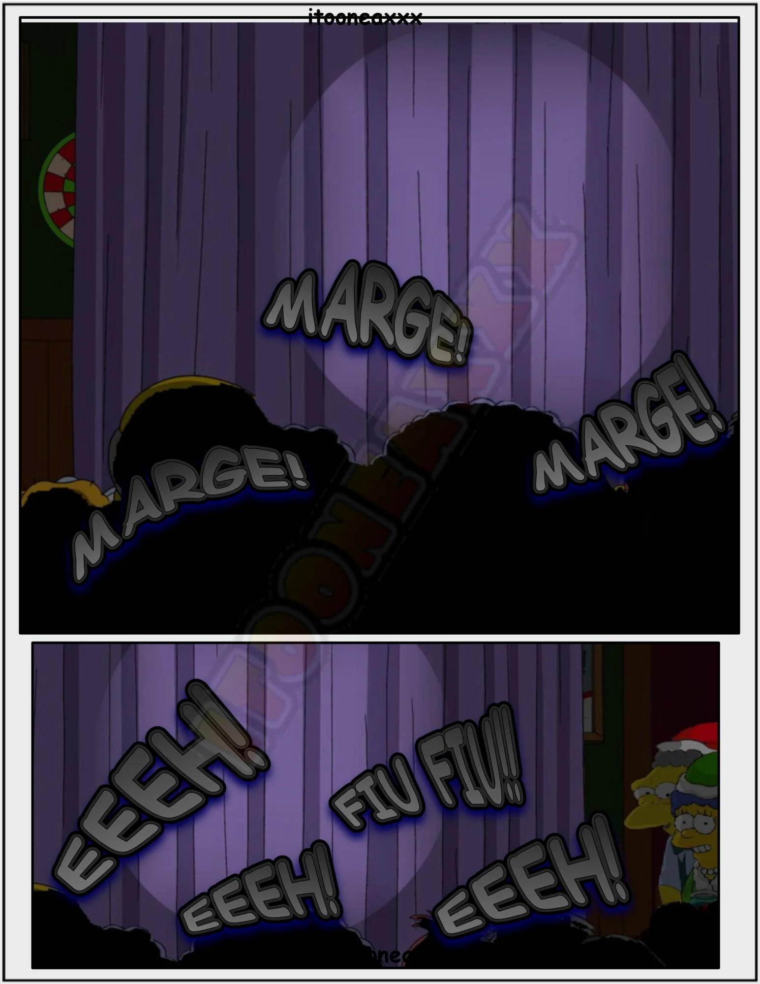 The Simpsons Porn Comics Series - 5.2 [Spanish] Sexy Christmas 2 - Page 9