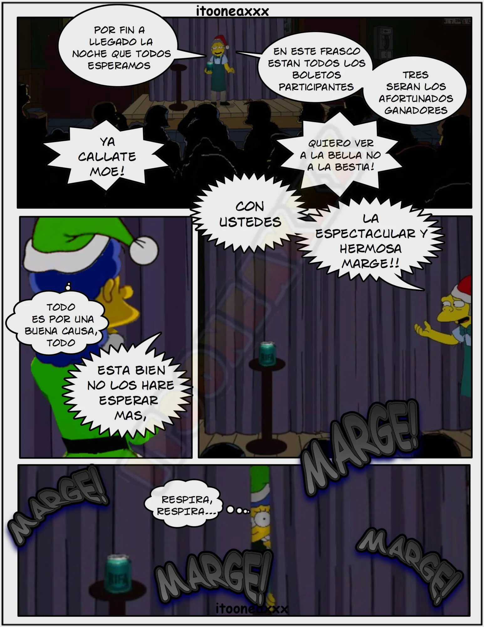 The Simpsons Porn Comics Series - 5.2 [Spanish] Sexy Christmas 2 - Page 11